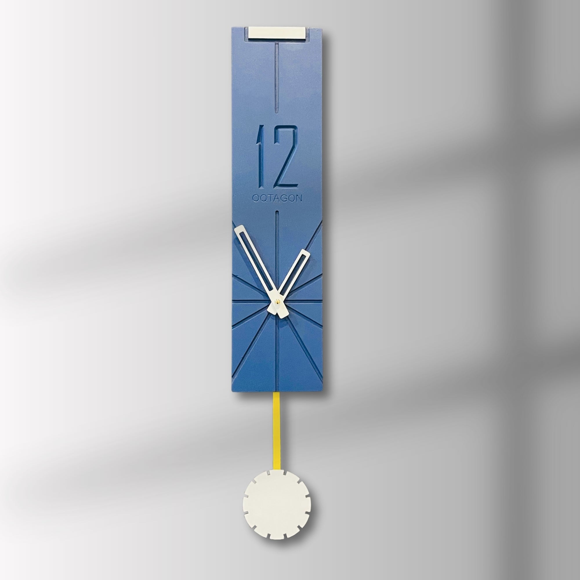 Vertical Aura - Designer Pendulum Wall Clock