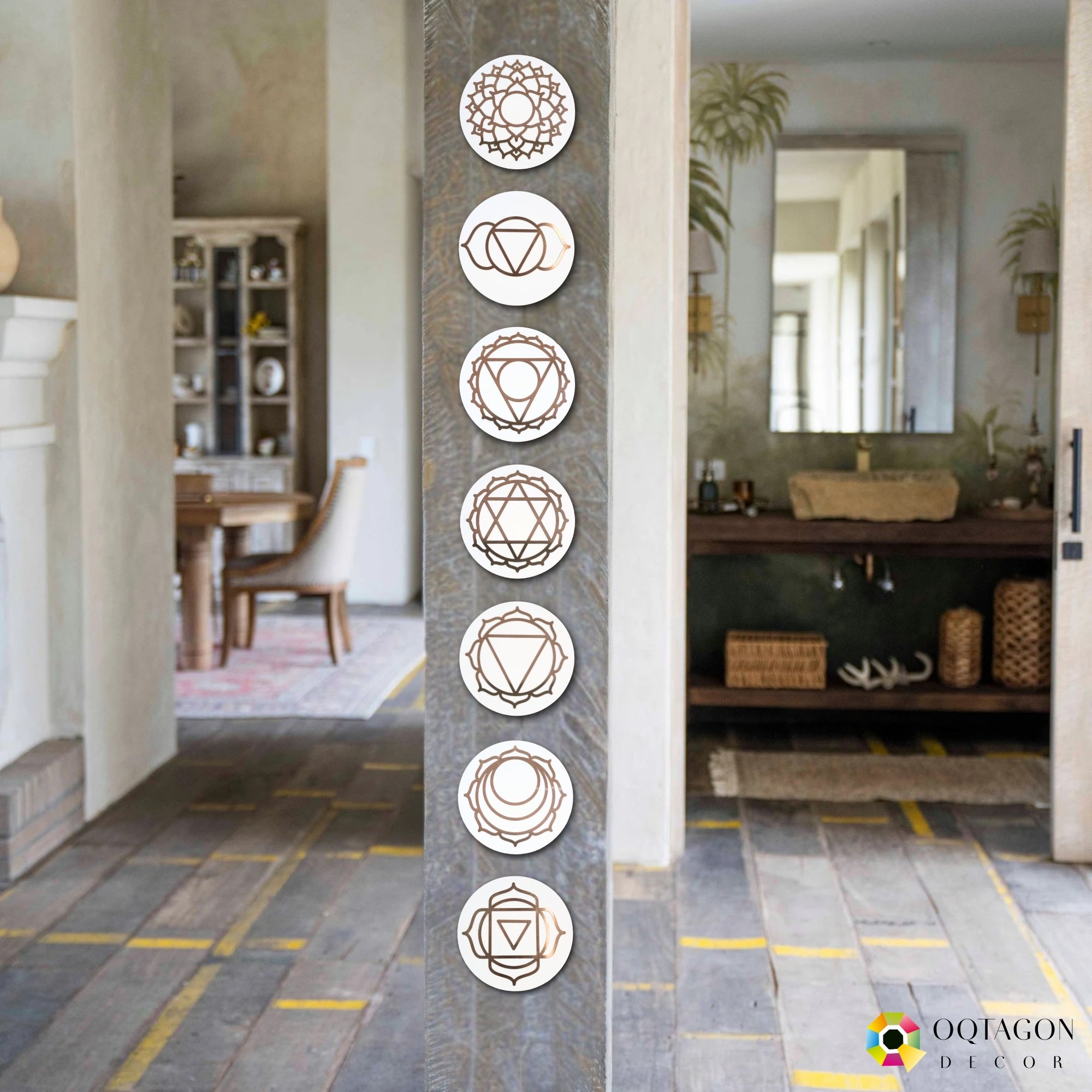 SAPT CHAKRA – Energy Alignment Wall Art