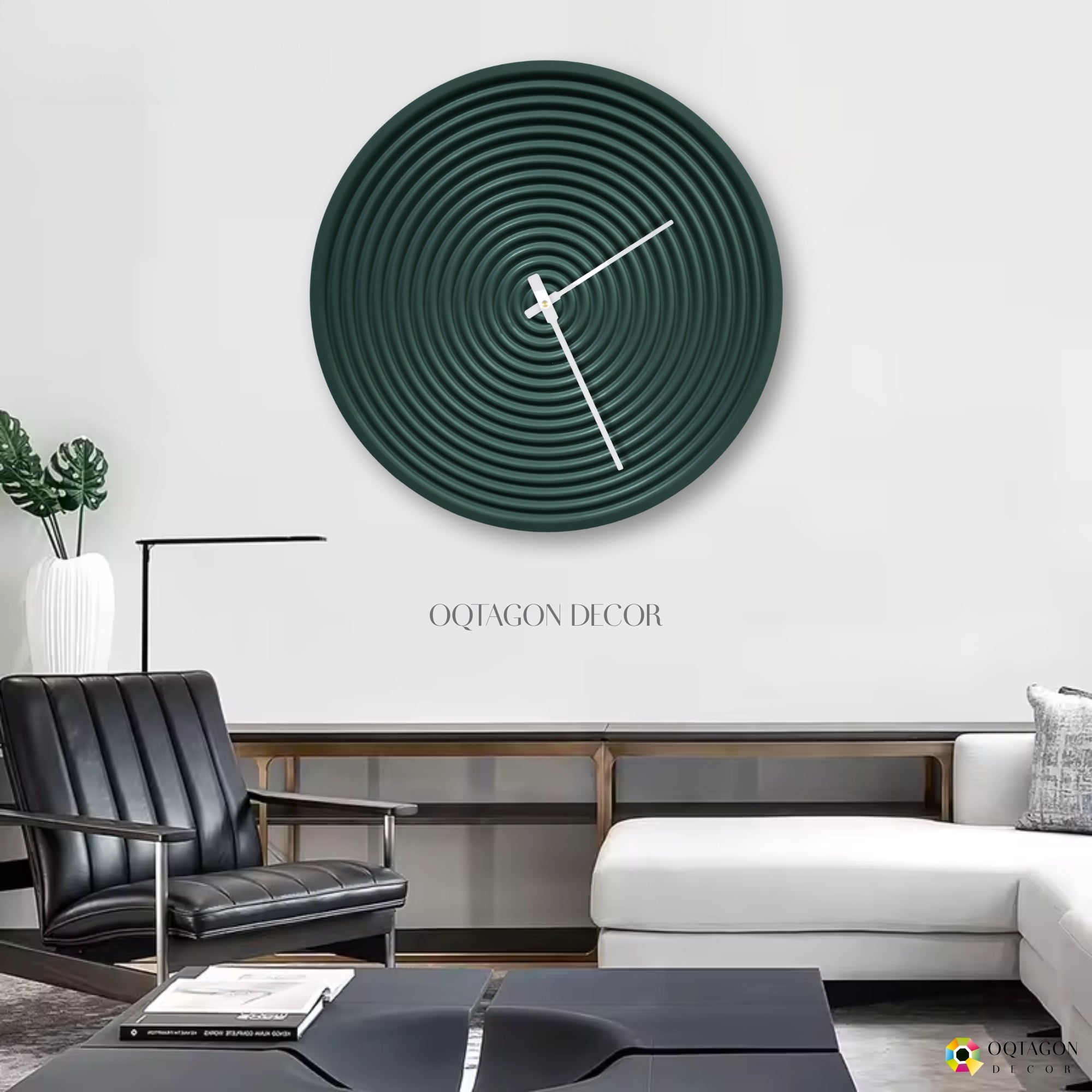 Modern Ripple Wall Clock