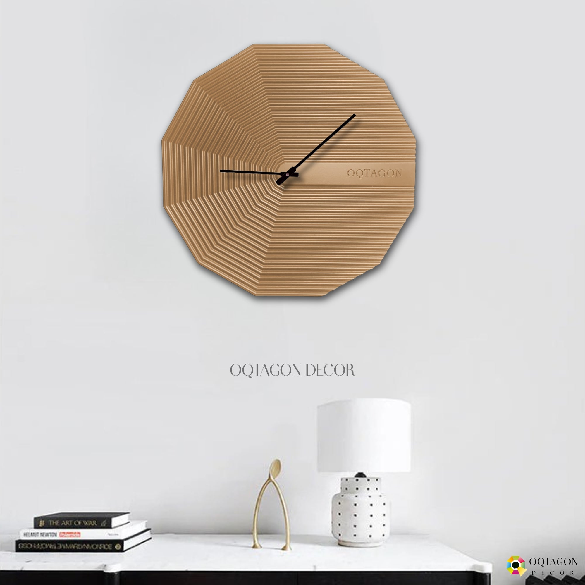 The Twelfora Series wall clock