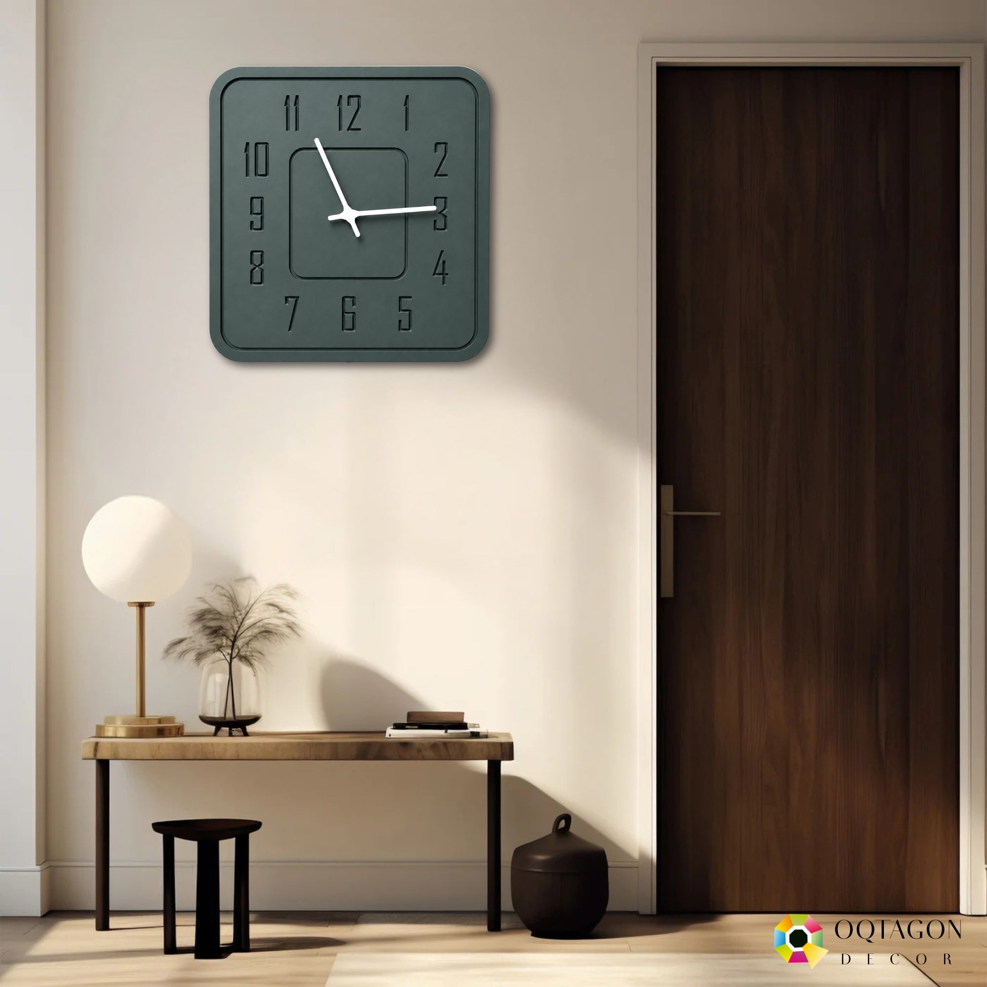 Meridian Architectural Wall Clock