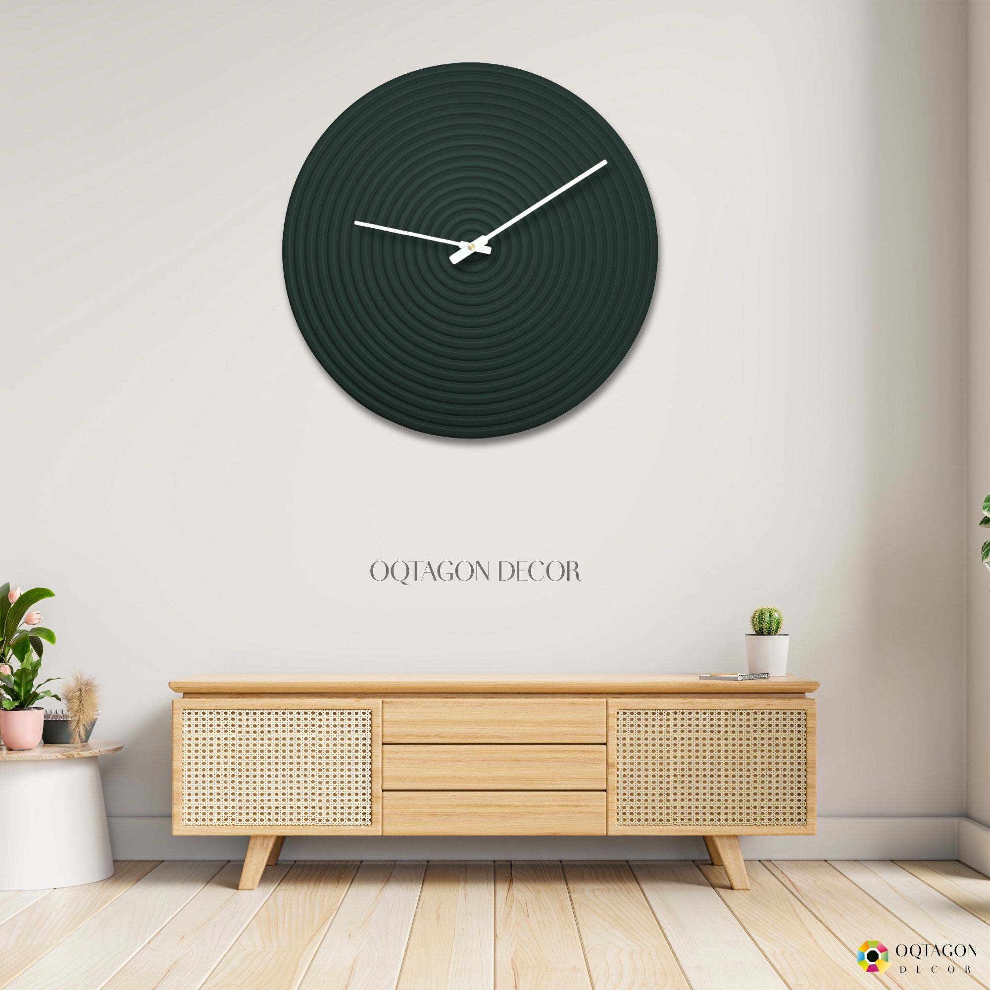 Modern Ripple Wall Clock