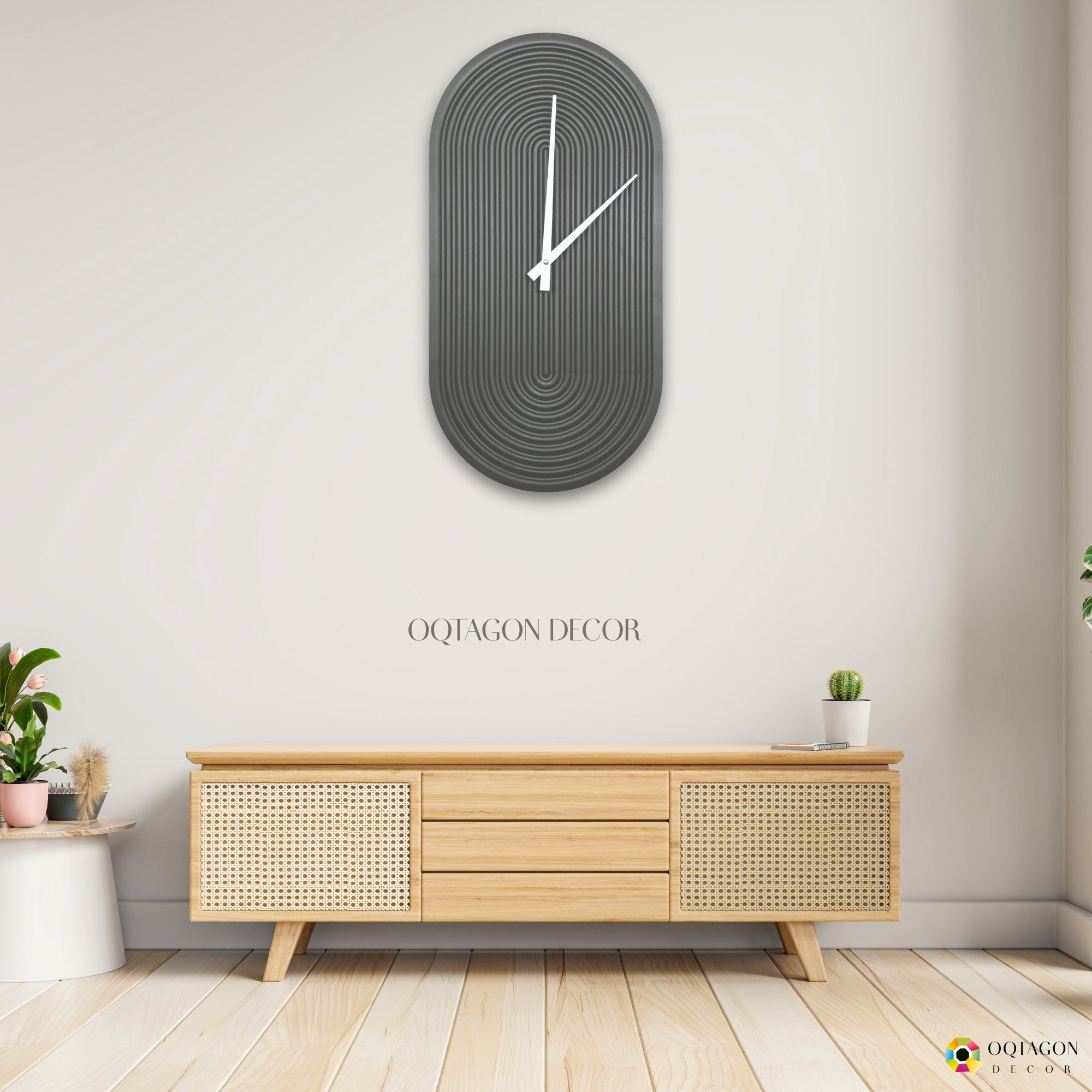 Timeless Arch - Art-Inspired wall clock
