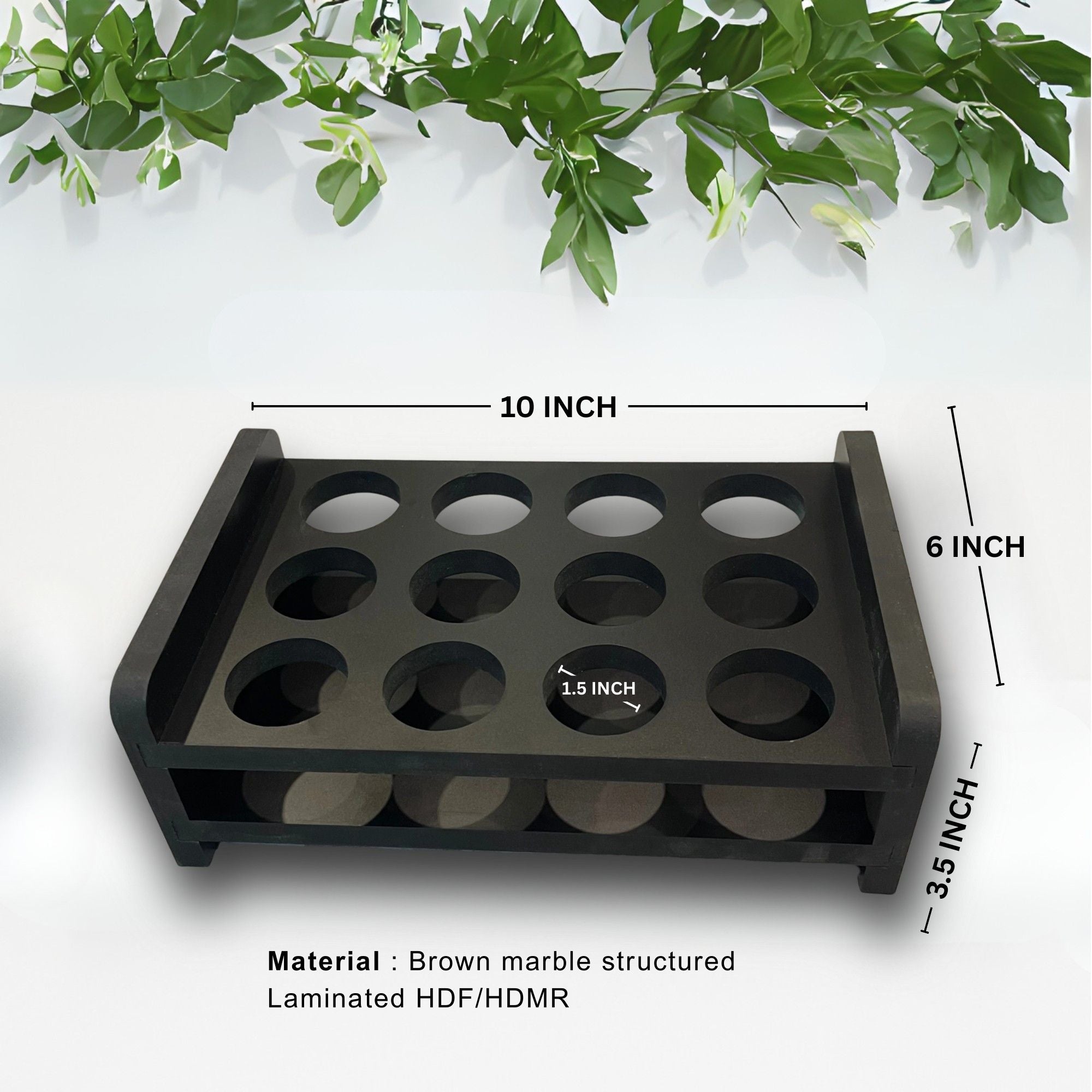 12 Shot Glass Holder Tray for Shots - Party Shot Glass Organizer