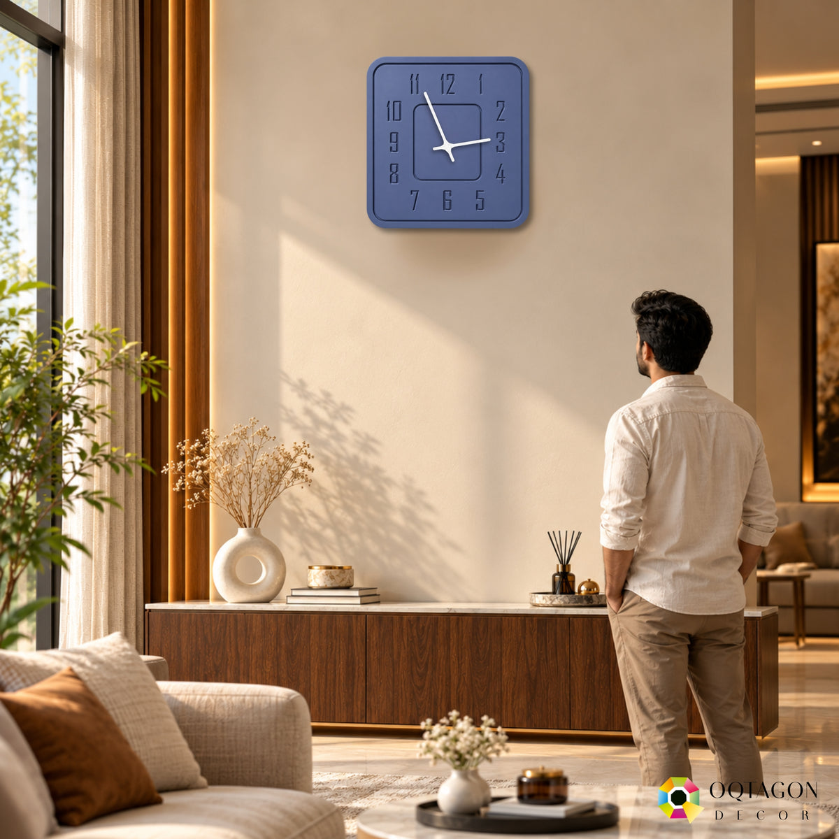 Meridian Architectural Wall Clock