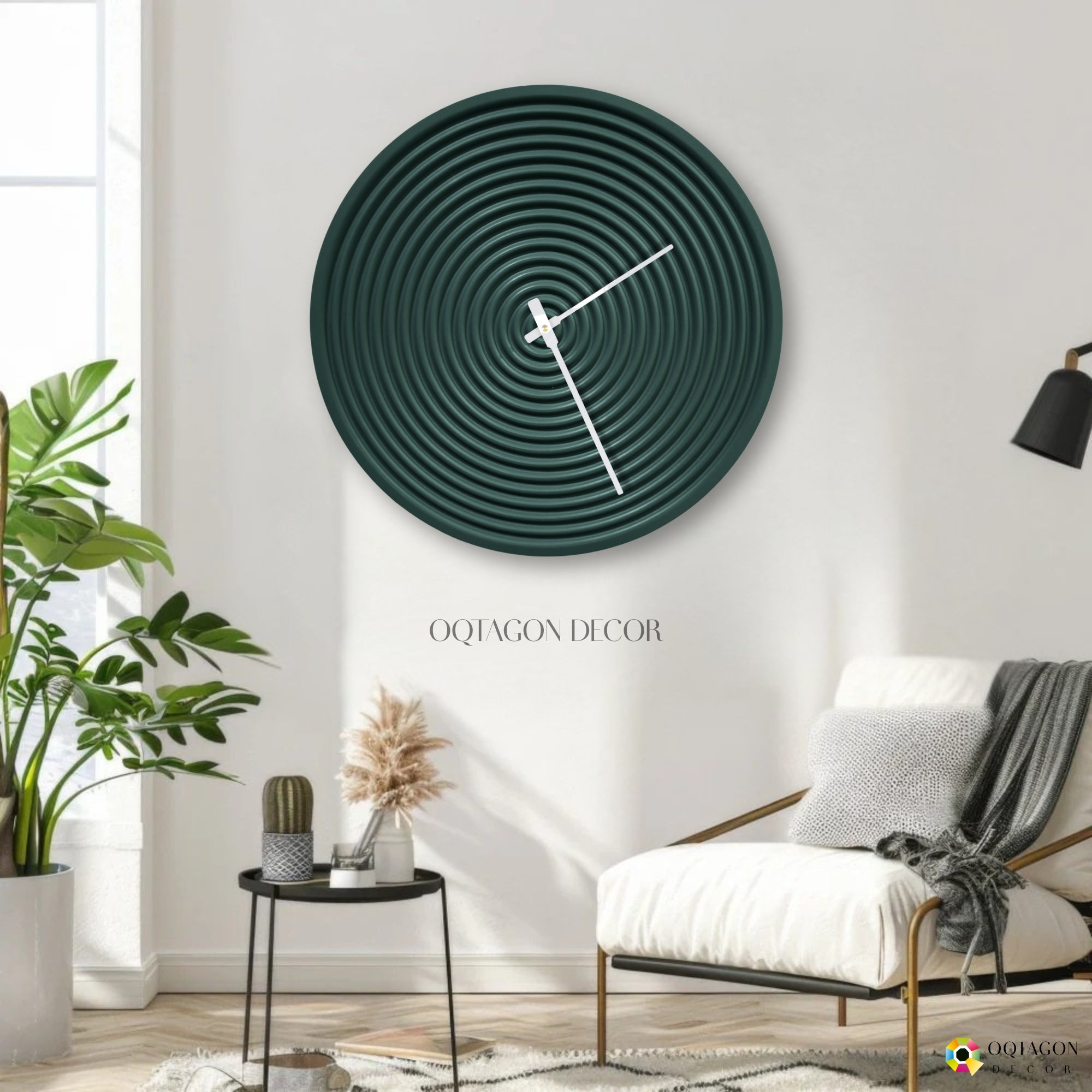 Modern Ripple Wall Clock
