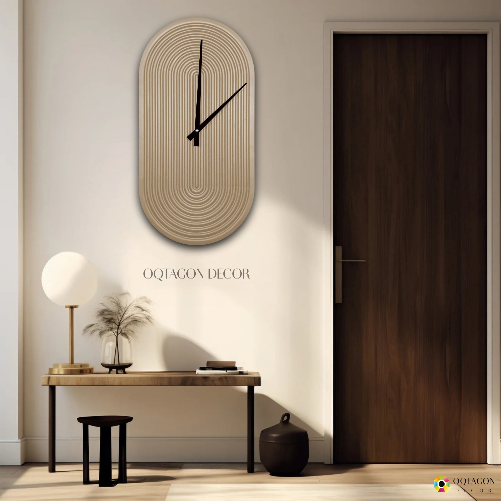 Timeless Arch - Art-Inspired wall clock