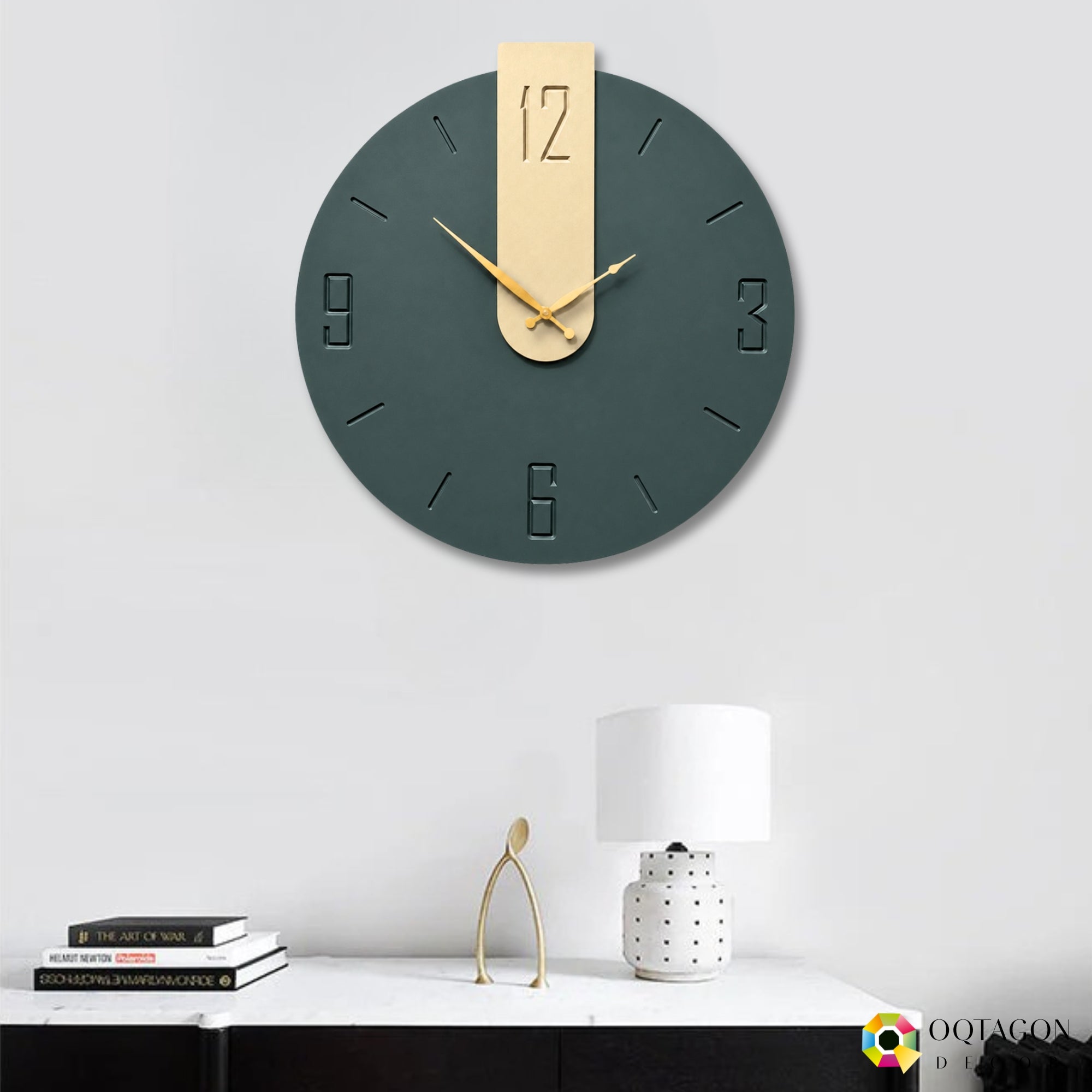 Midnight Gold – Luxury Wall Clock