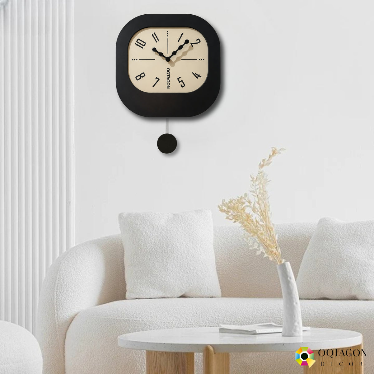 NOSTORIA - Designer Pendulum Wall Clock