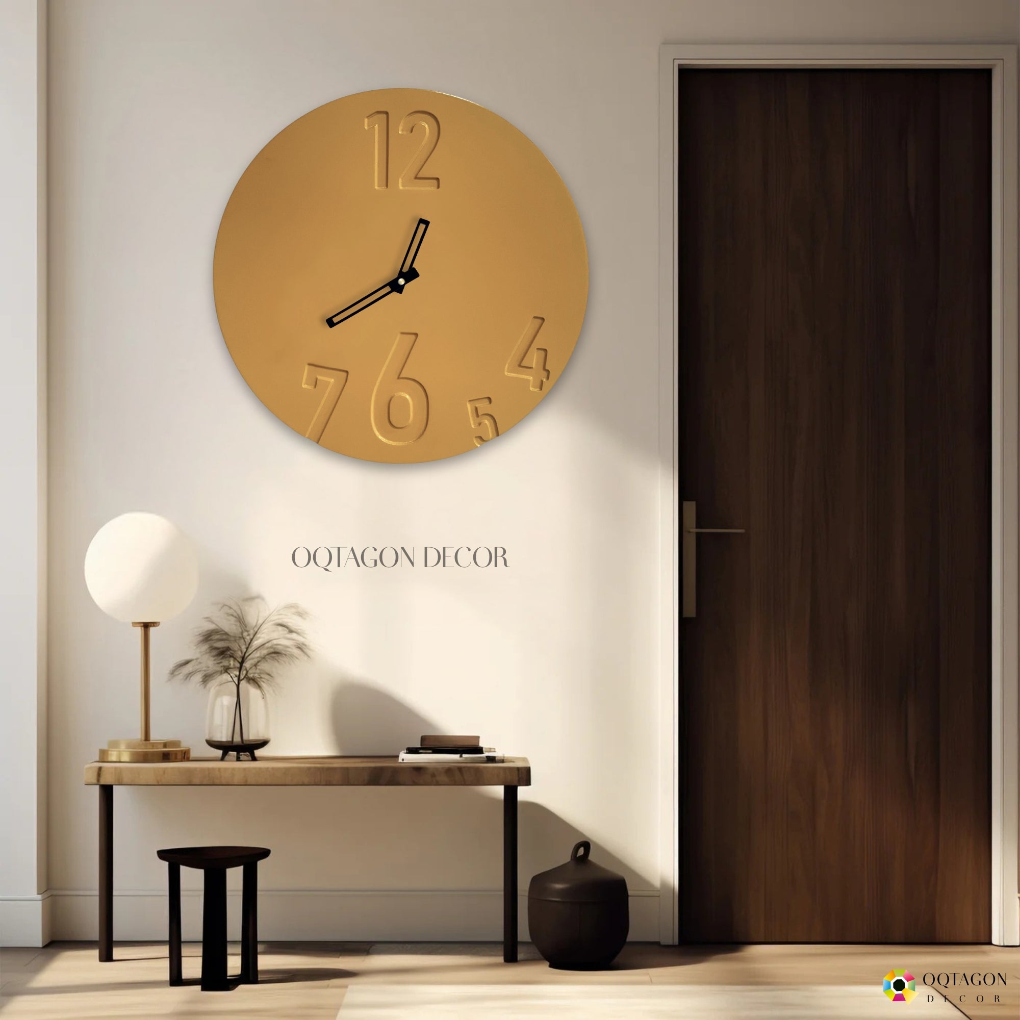Numeris Depth Wall Clock