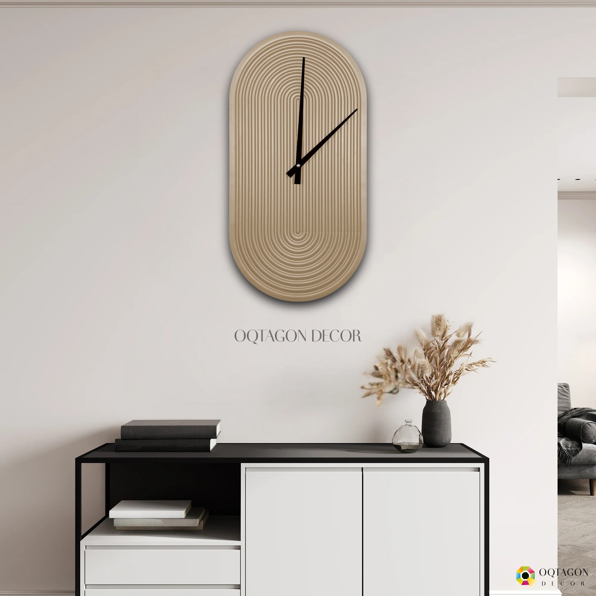 Timeless Arch - Art-Inspired wall clock