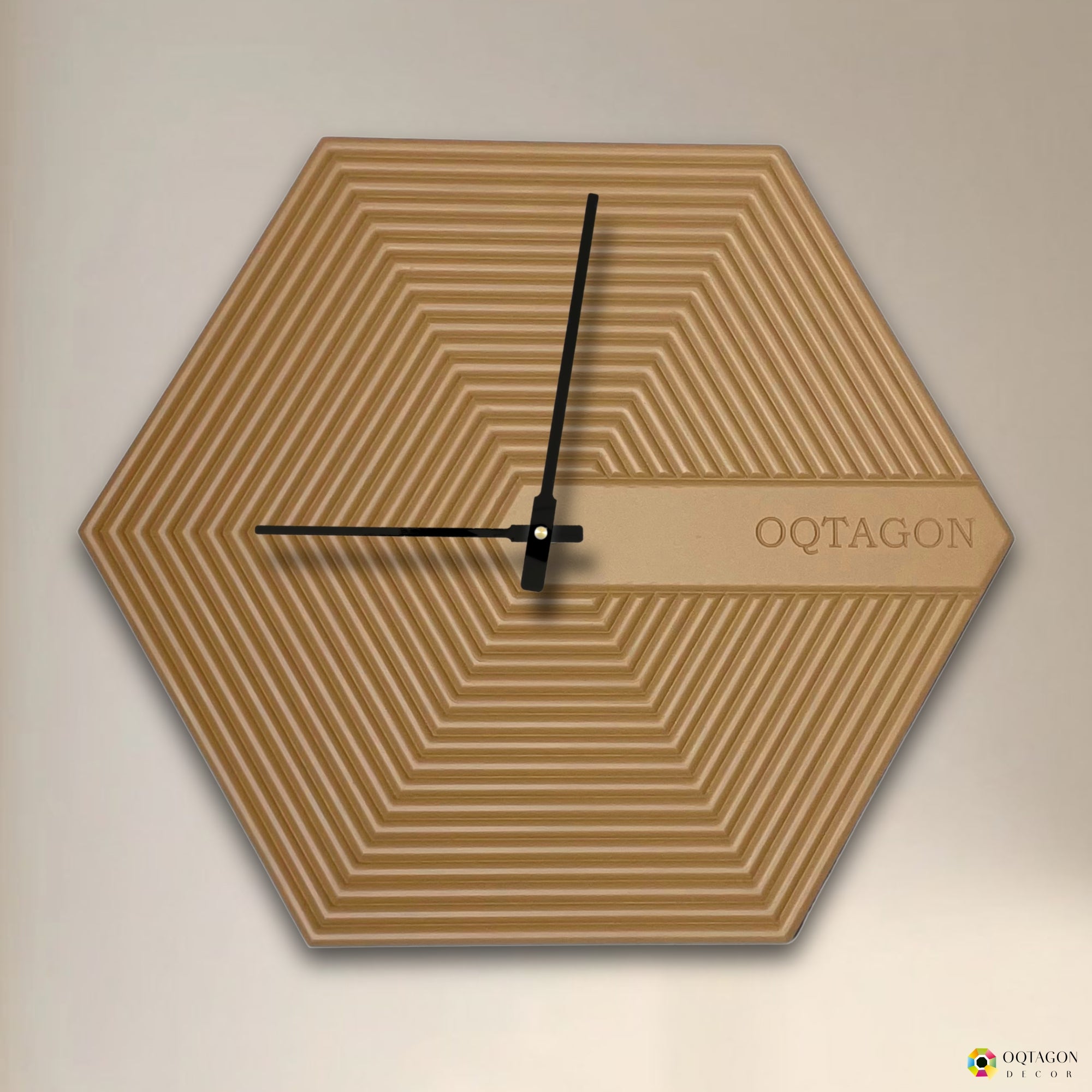 The Hexora Series wall clock