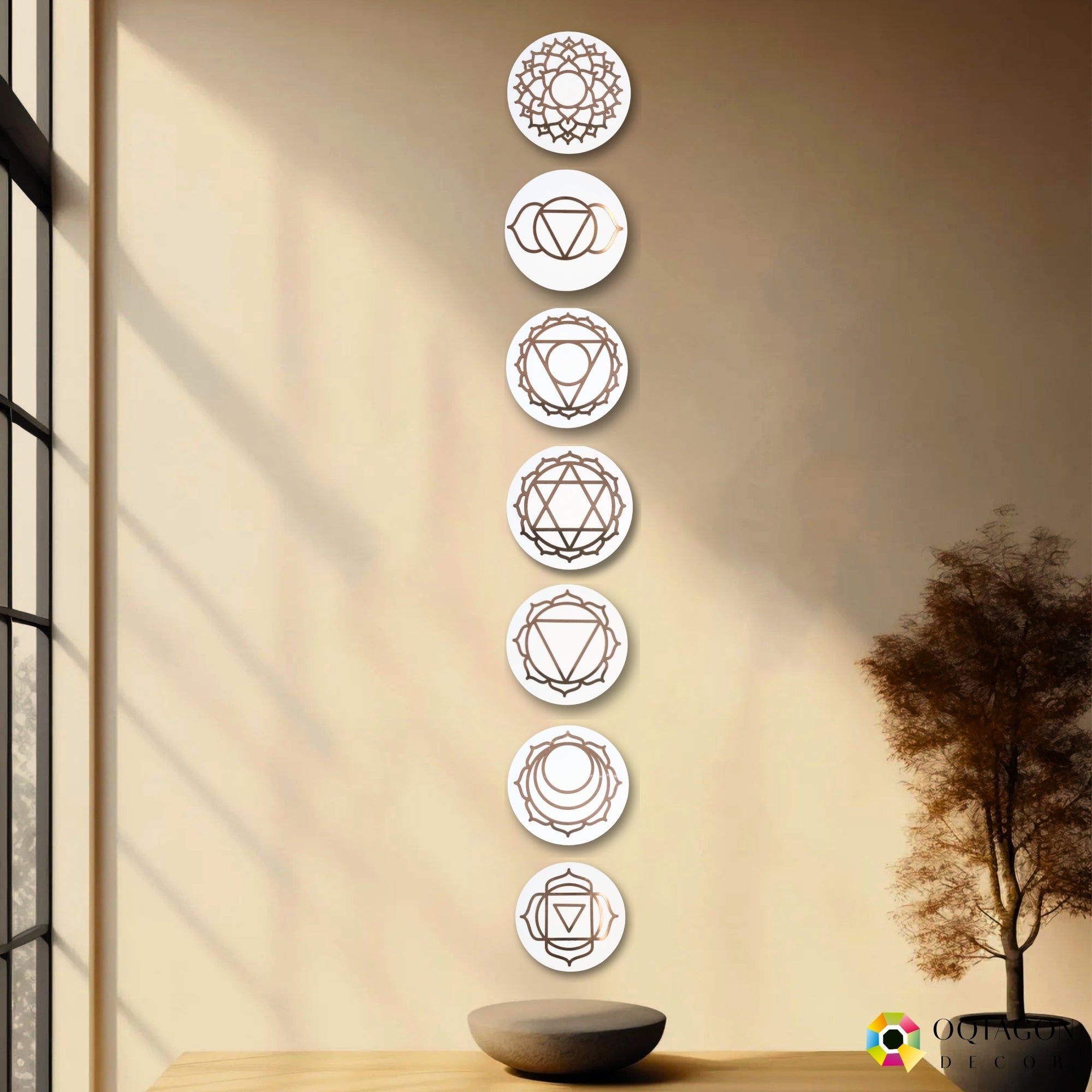 SAPT CHAKRA – Energy Alignment Wall Art