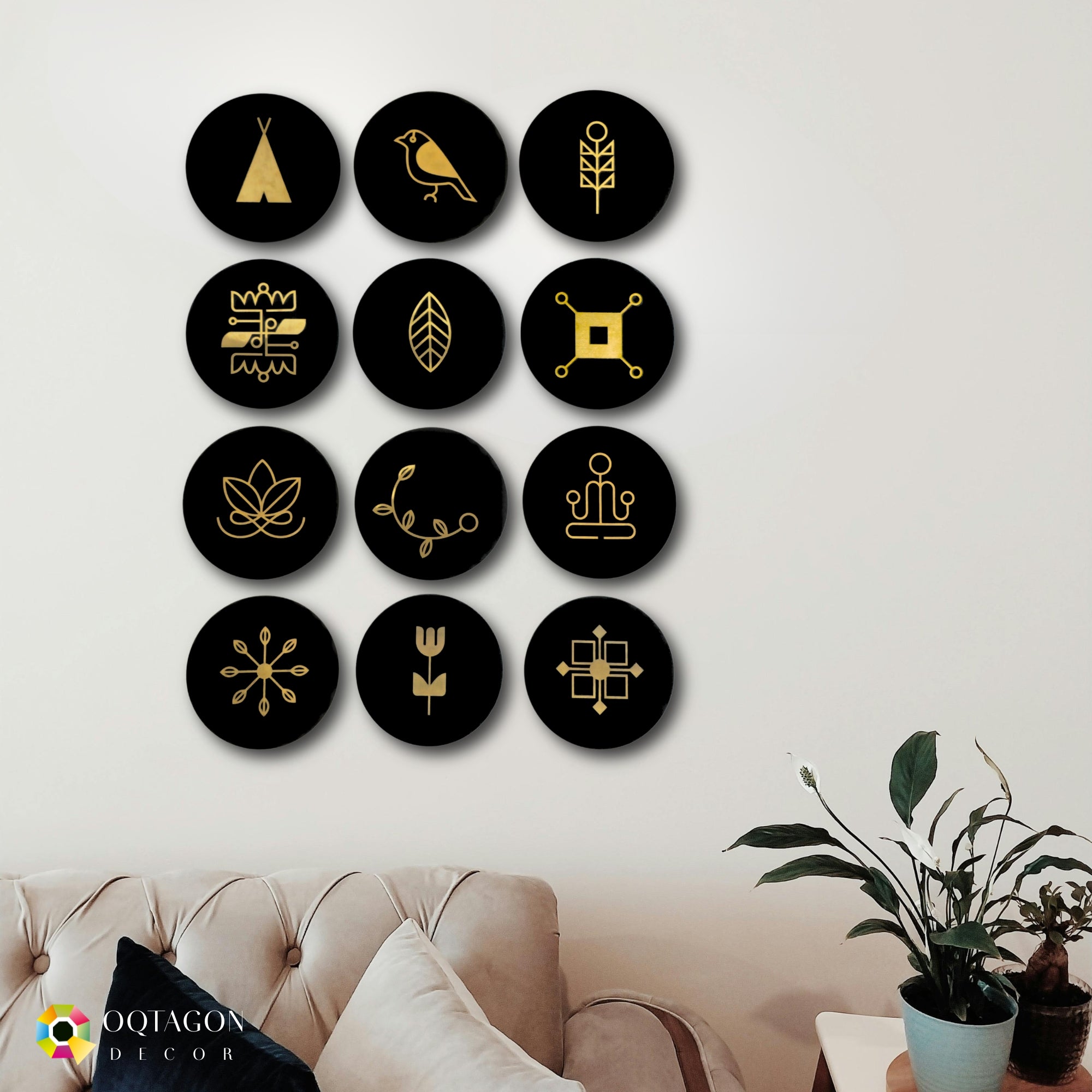 Axiom Aurea - Signature Wall Installation