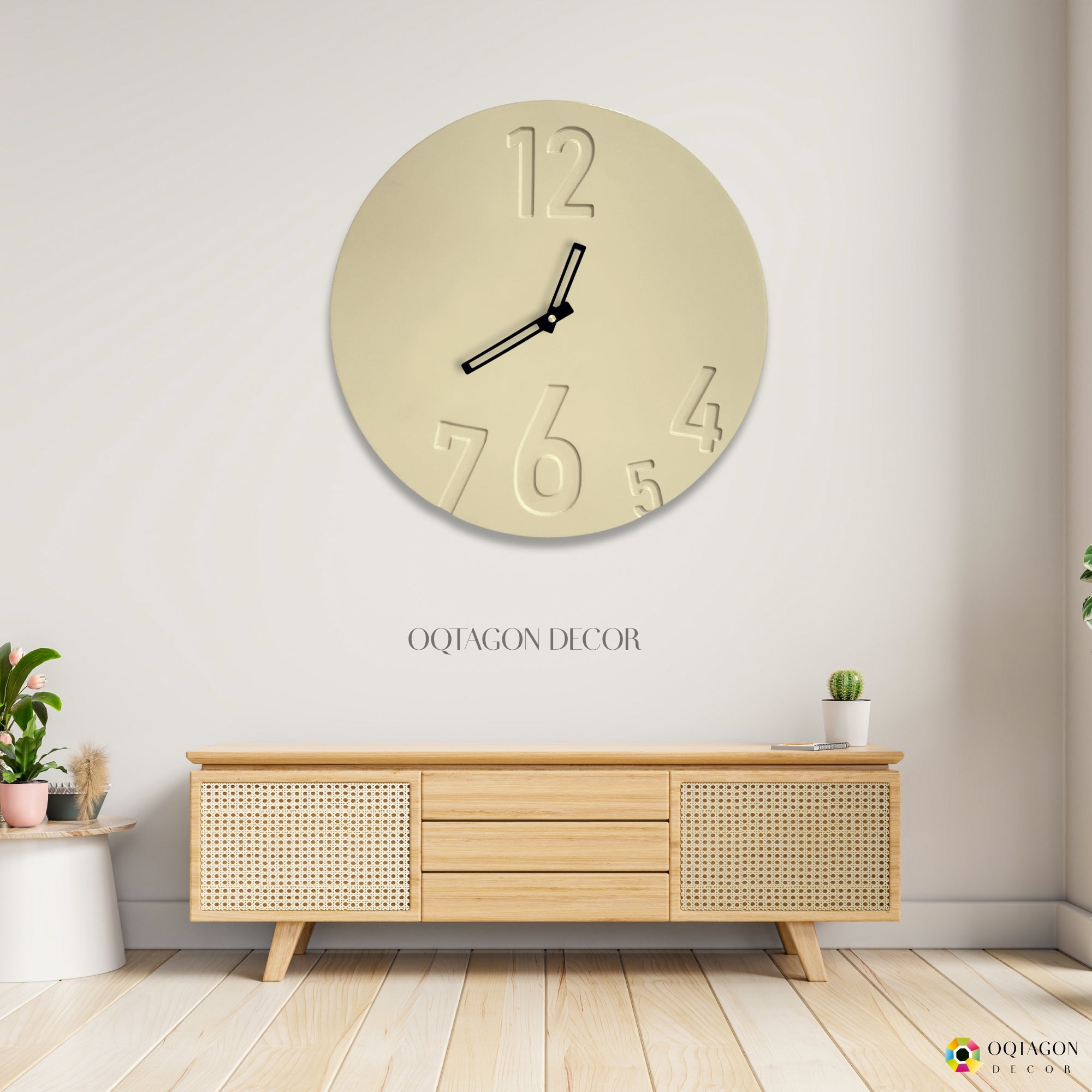 Numeris Depth Wall Clock