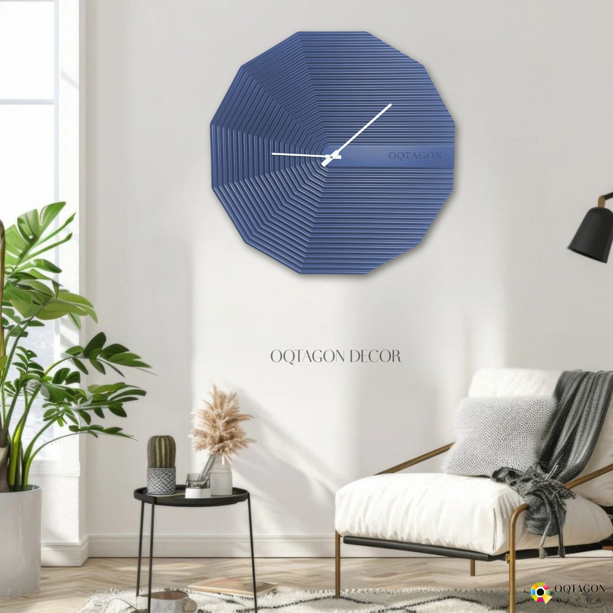The Twelfora Series wall clock