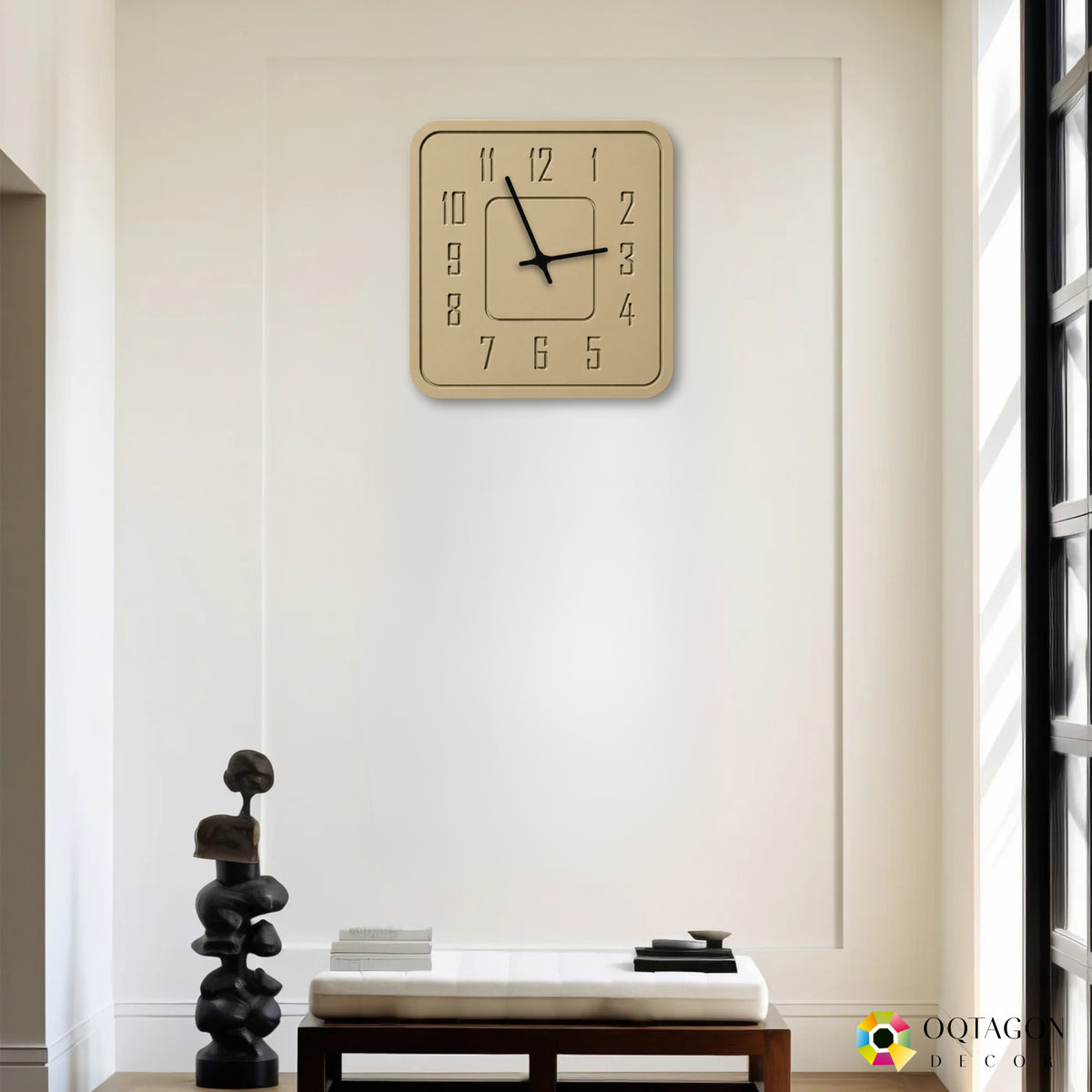 Meridian Architectural Wall Clock
