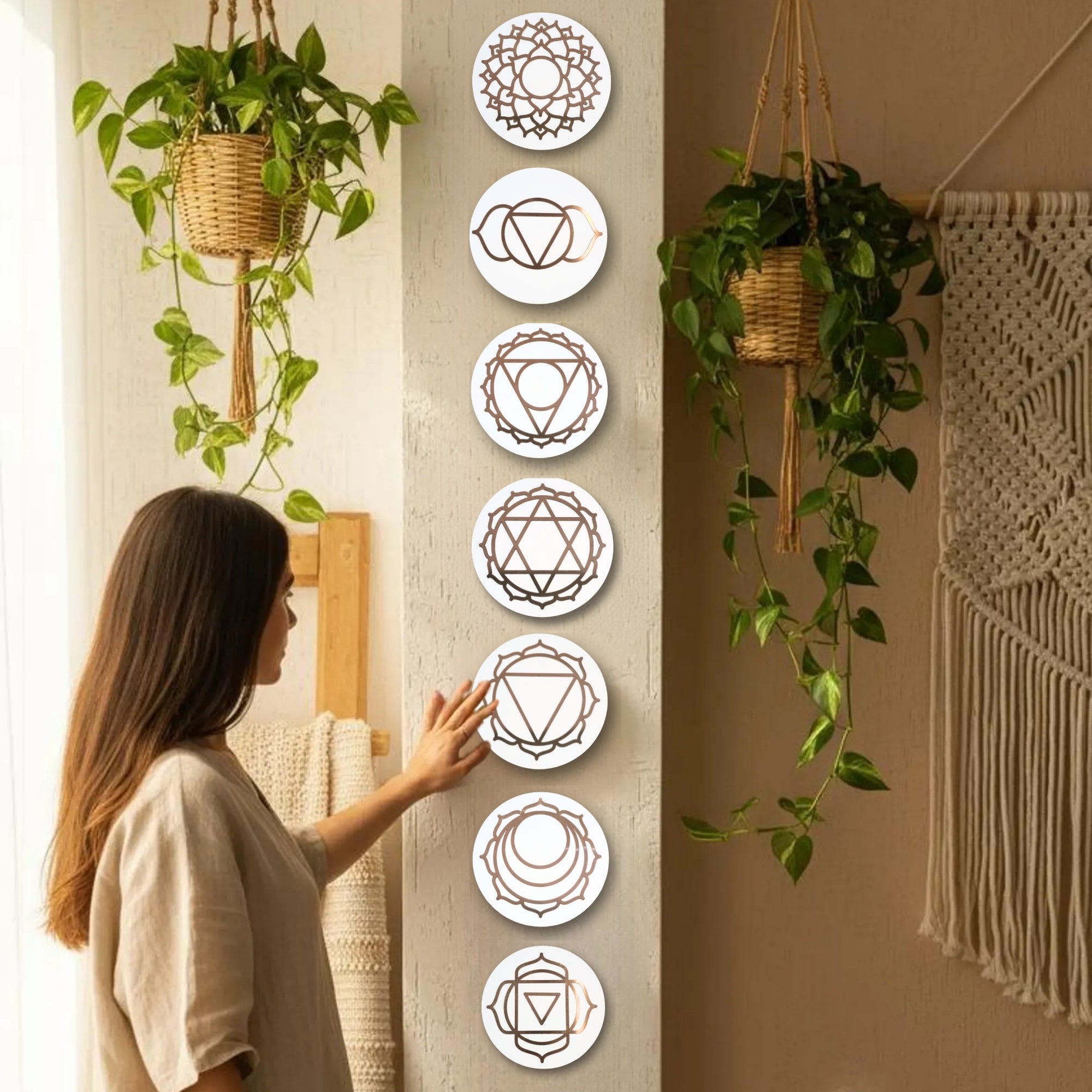 SAPT CHAKRA – Energy Alignment Wall Art