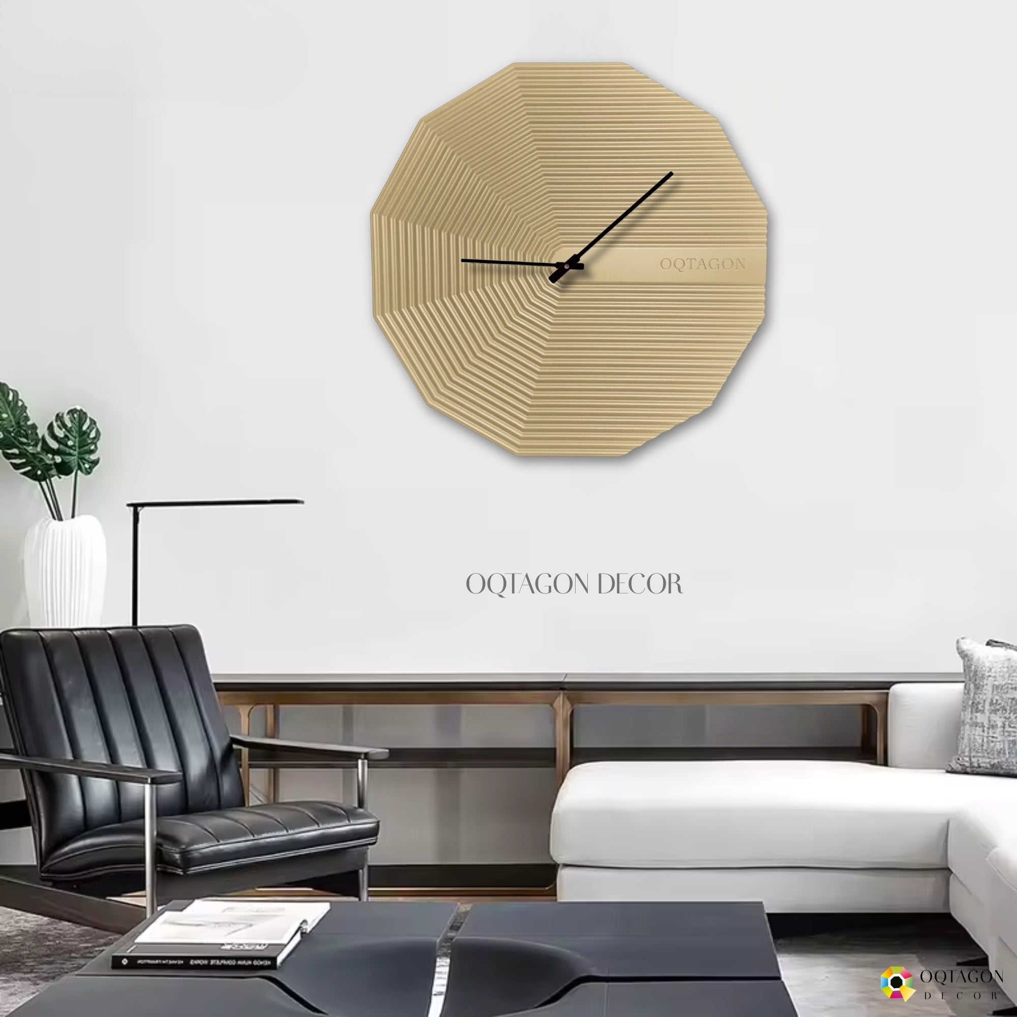 The Twelfora Series wall clock