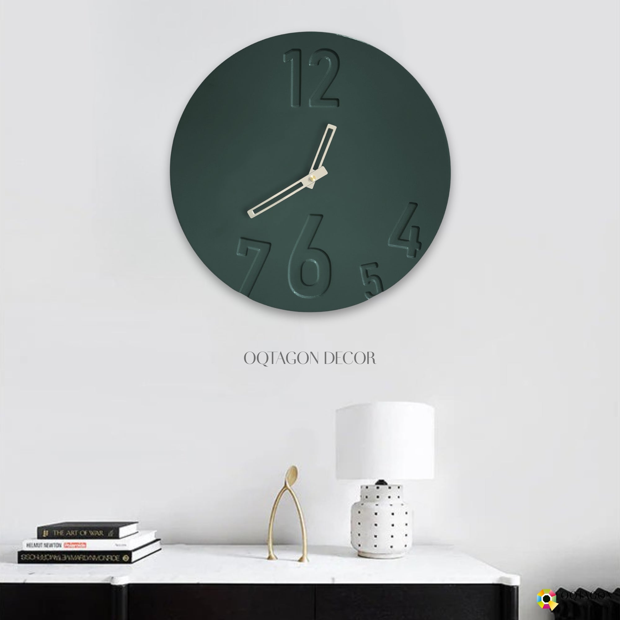 Numeris Depth Wall Clock