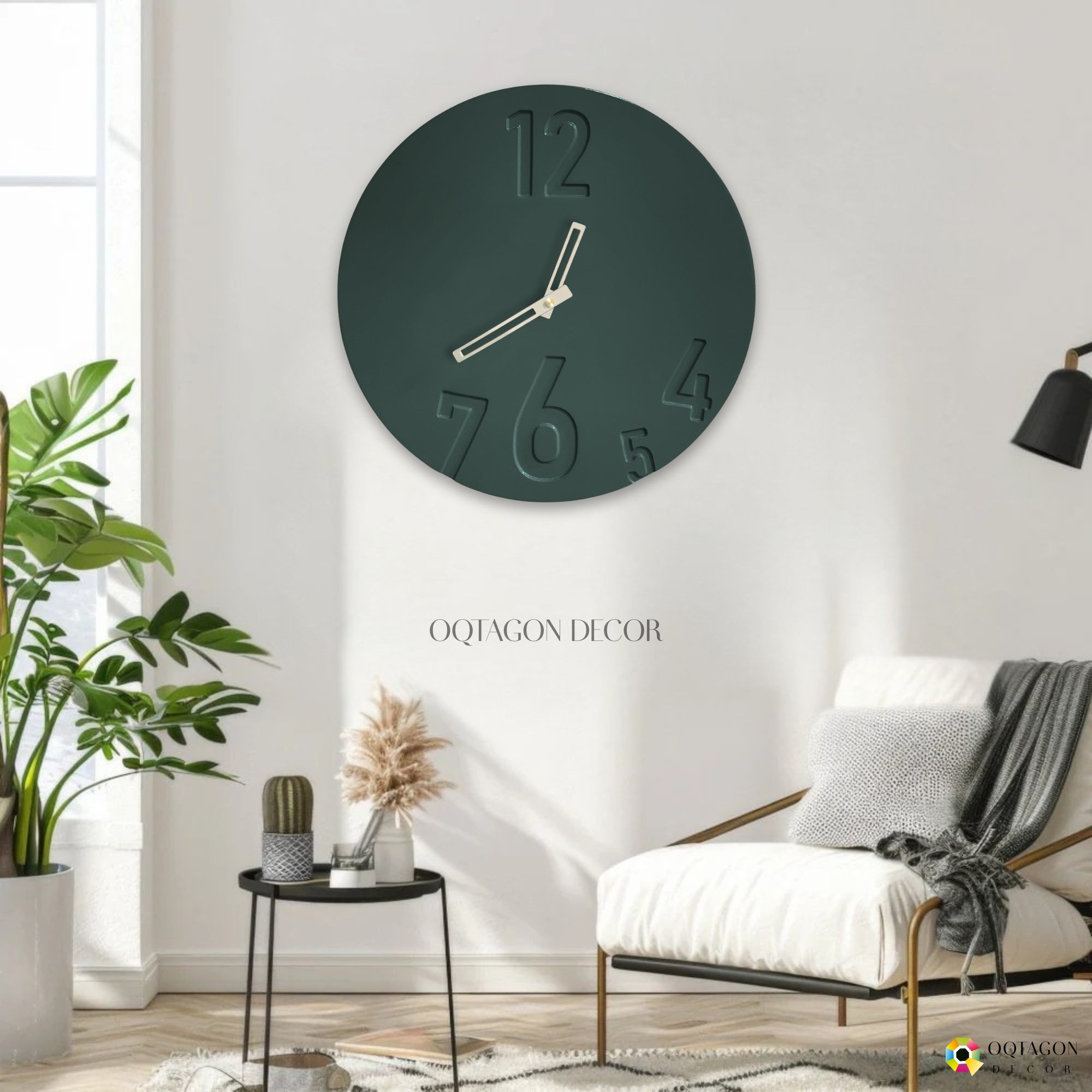 Numeris Depth Wall Clock