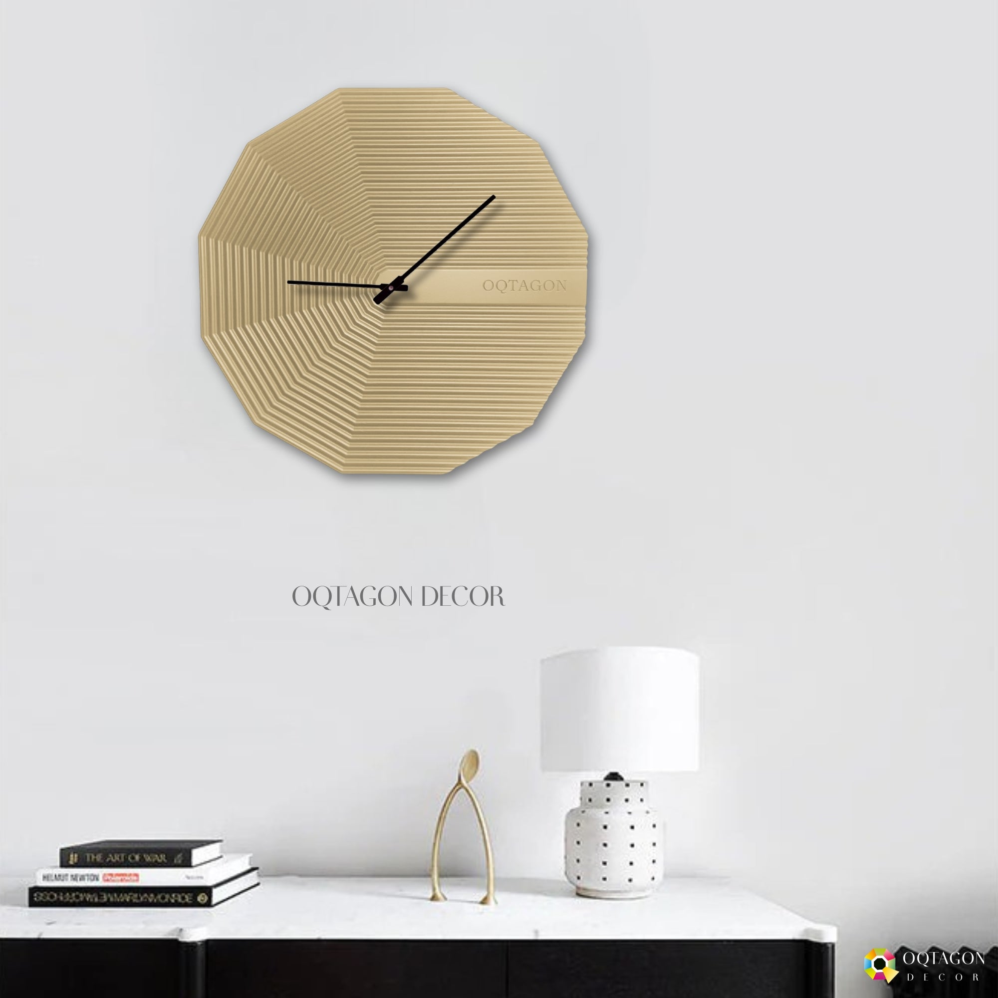 The Twelfora Series wall clock
