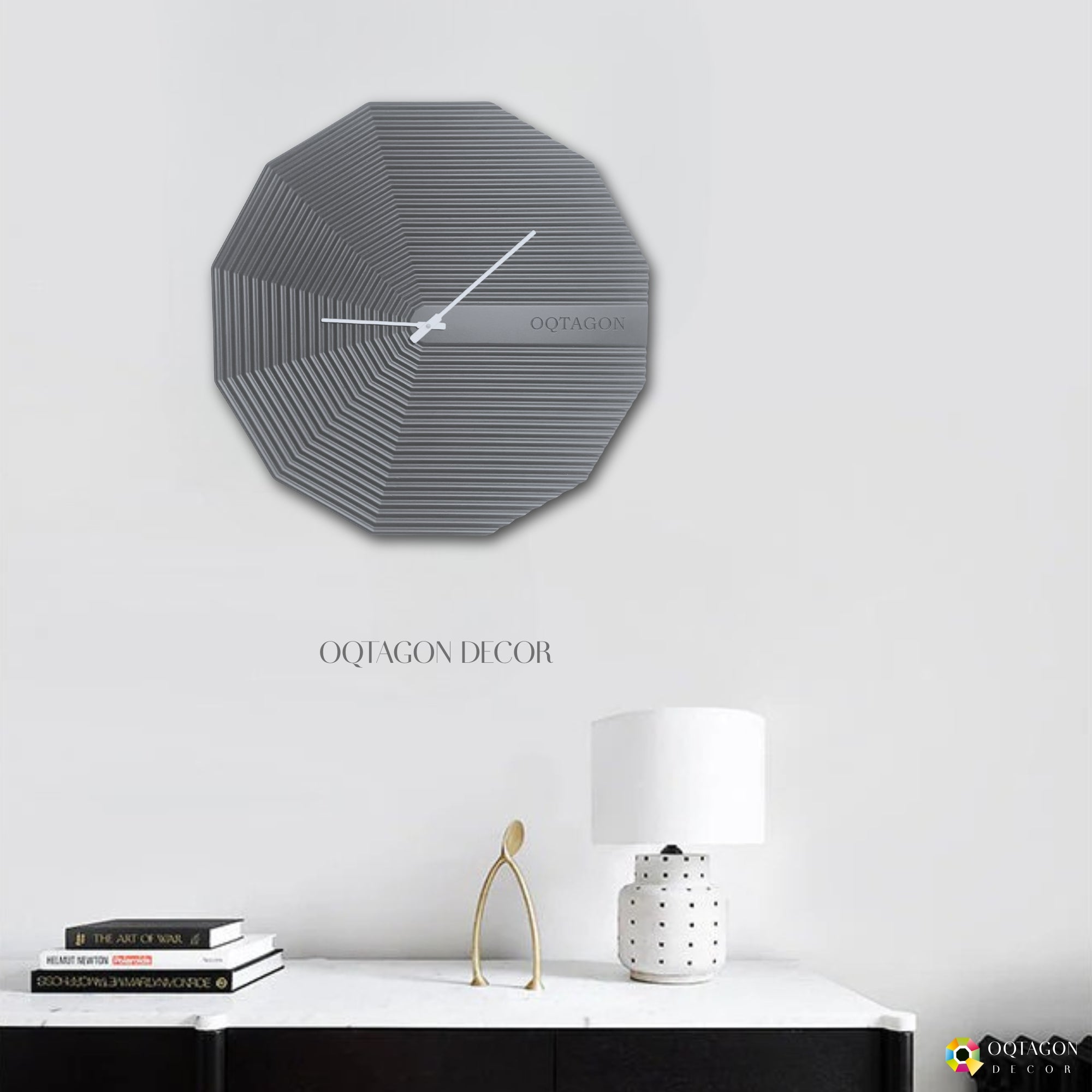 The Twelfora Series wall clock