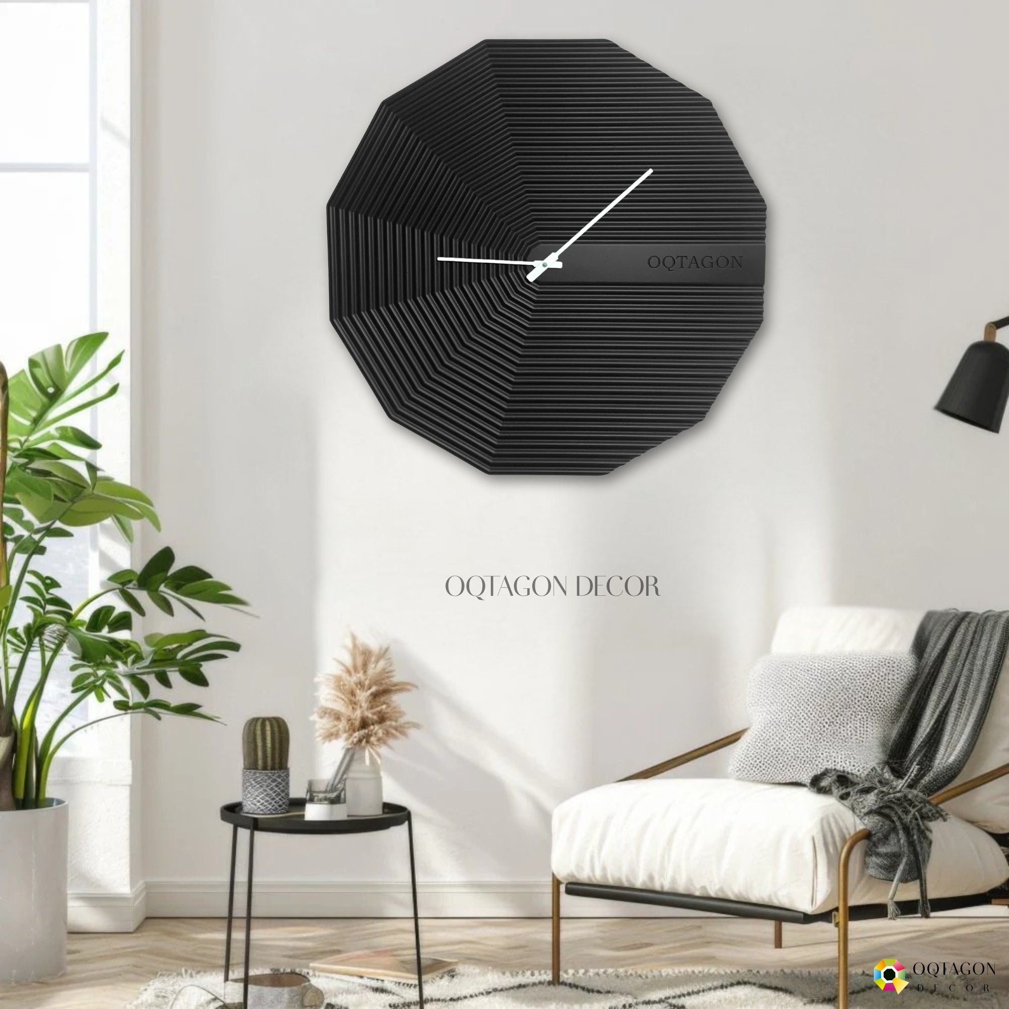 The Twelfora Series wall clock