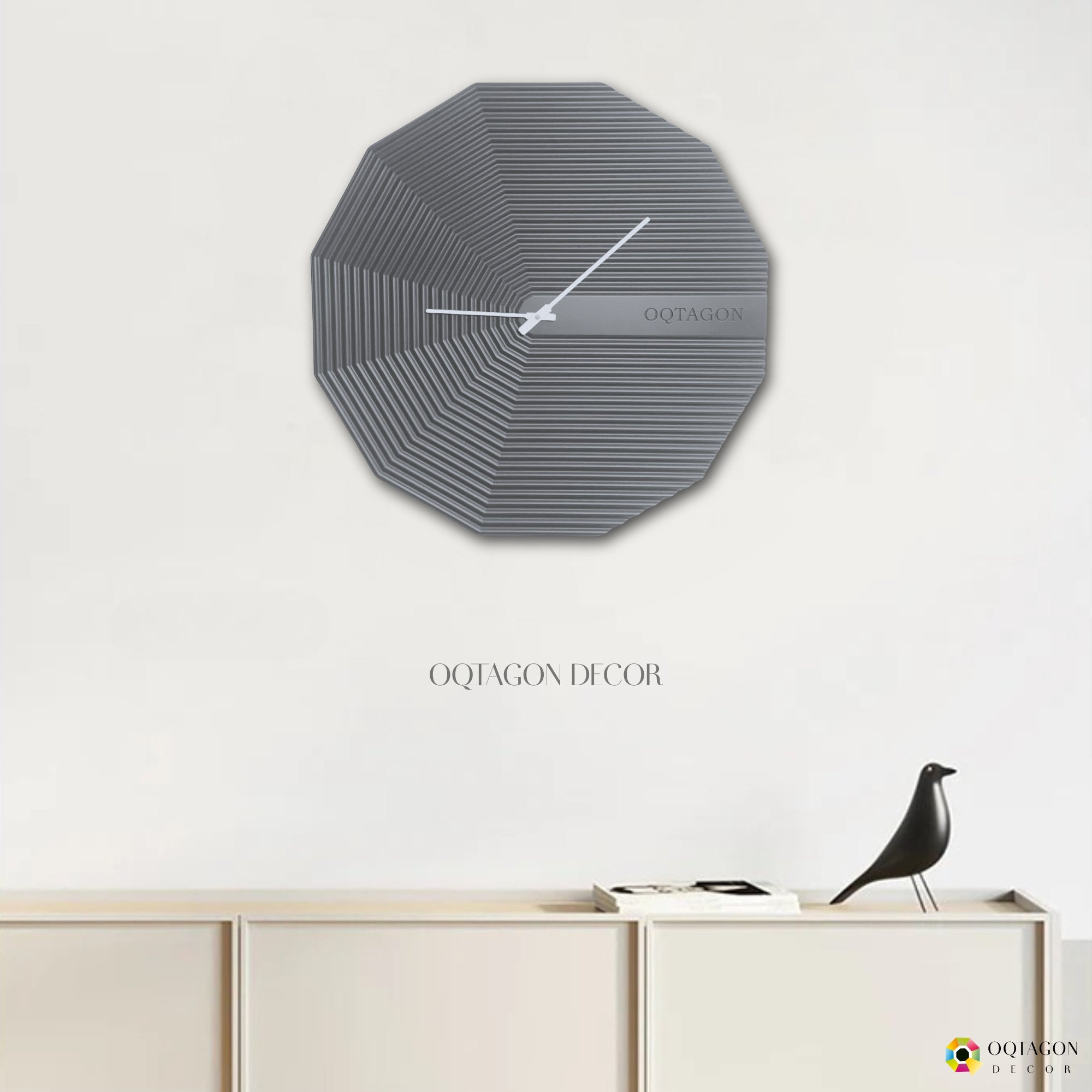 The Twelfora Series wall clock