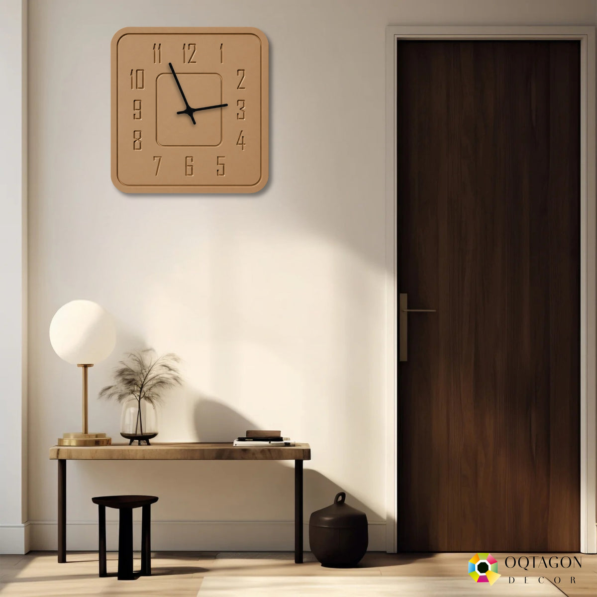 Meridian Architectural Wall Clock