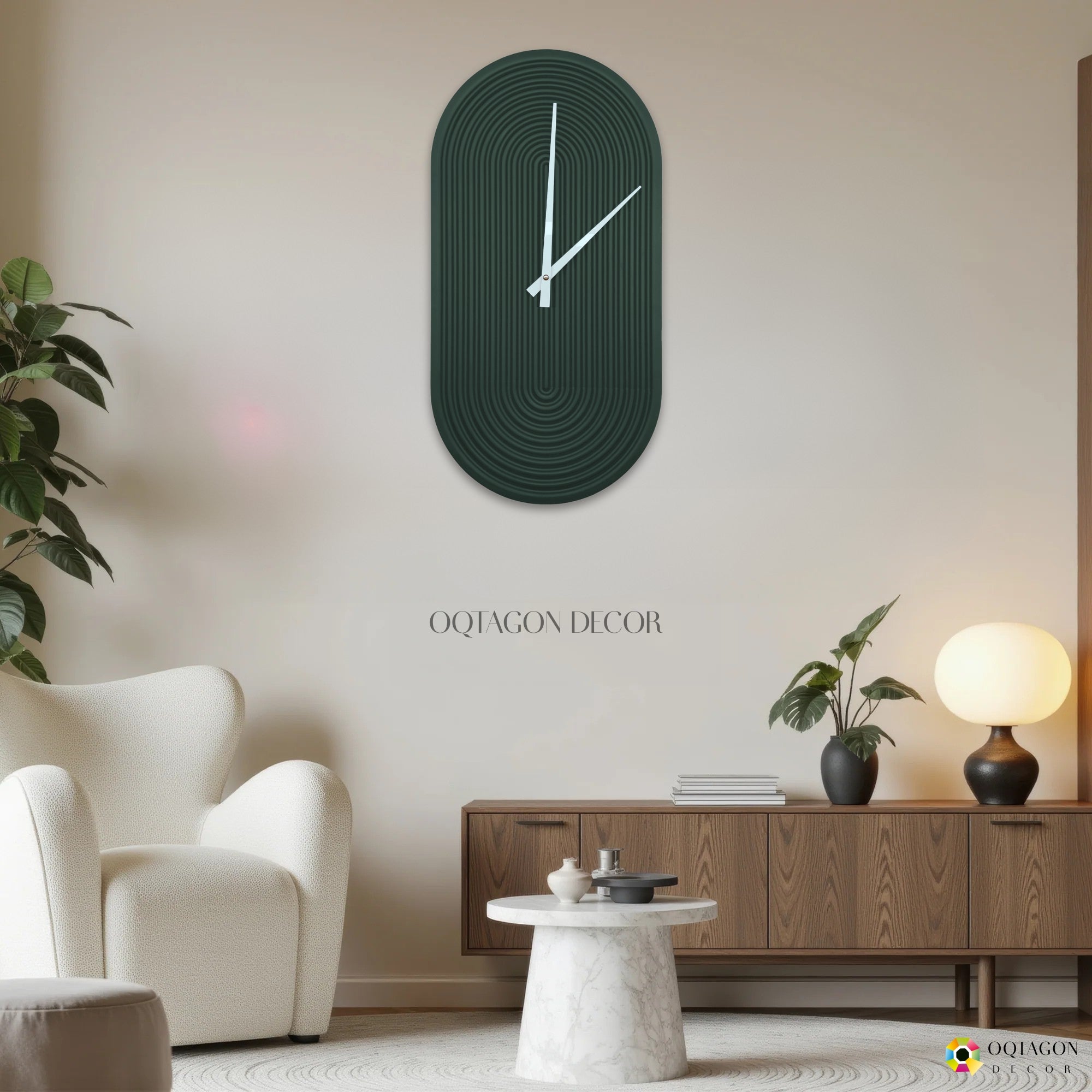 Timeless Arch - Art-Inspired wall clock