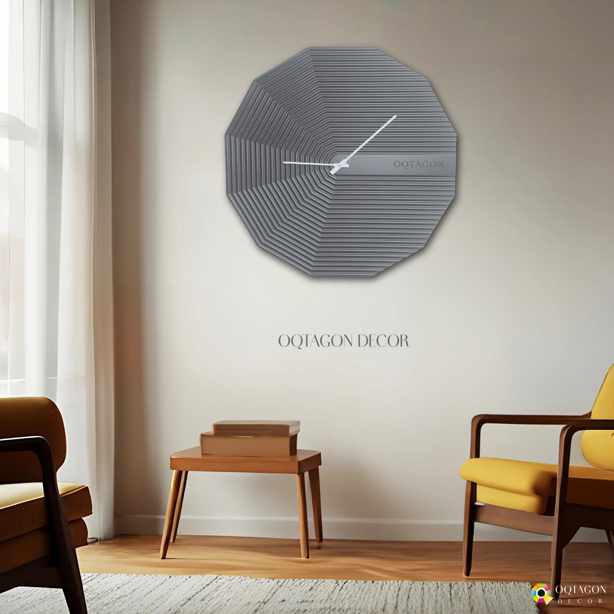 The Twelfora Series wall clock