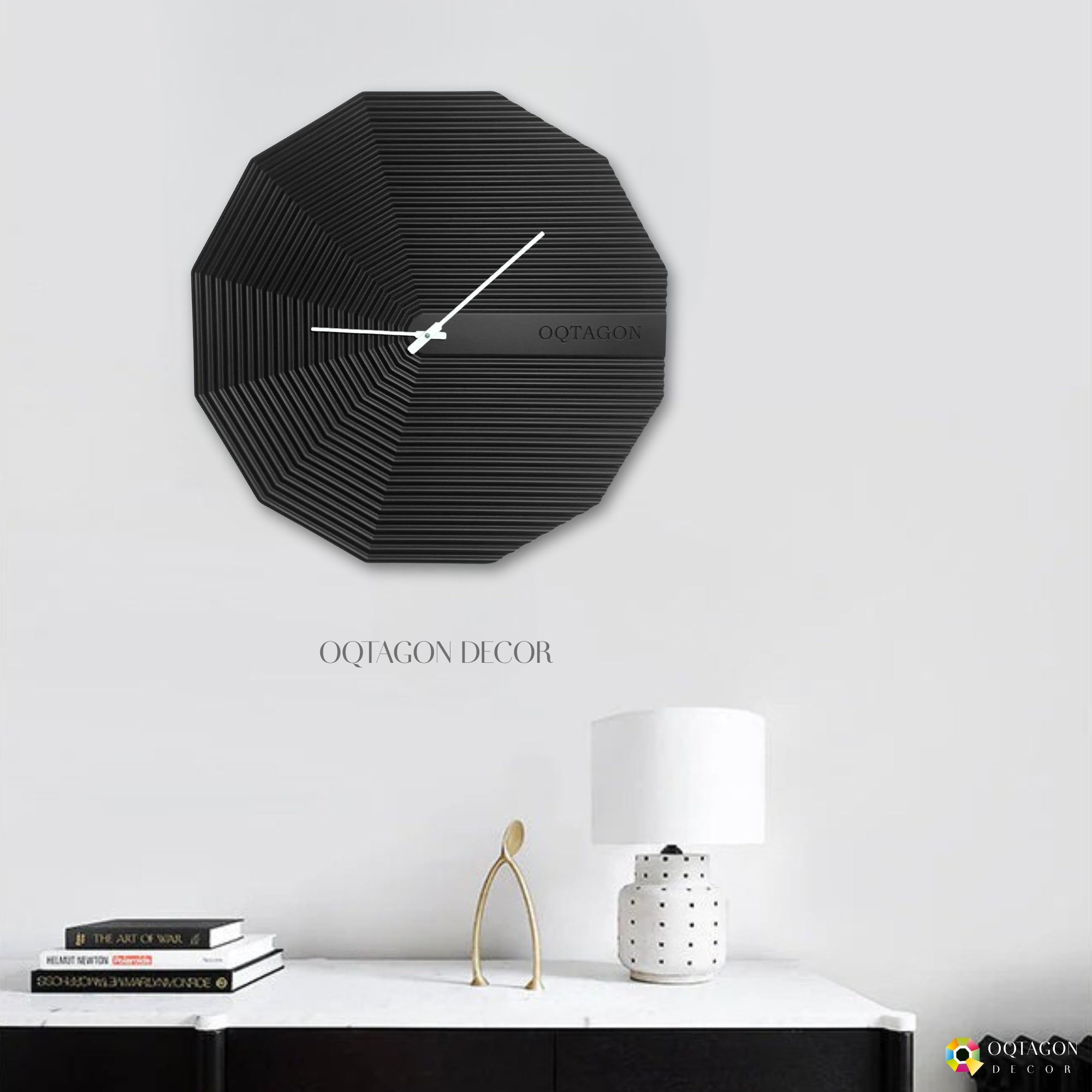 The Twelfora Series wall clock