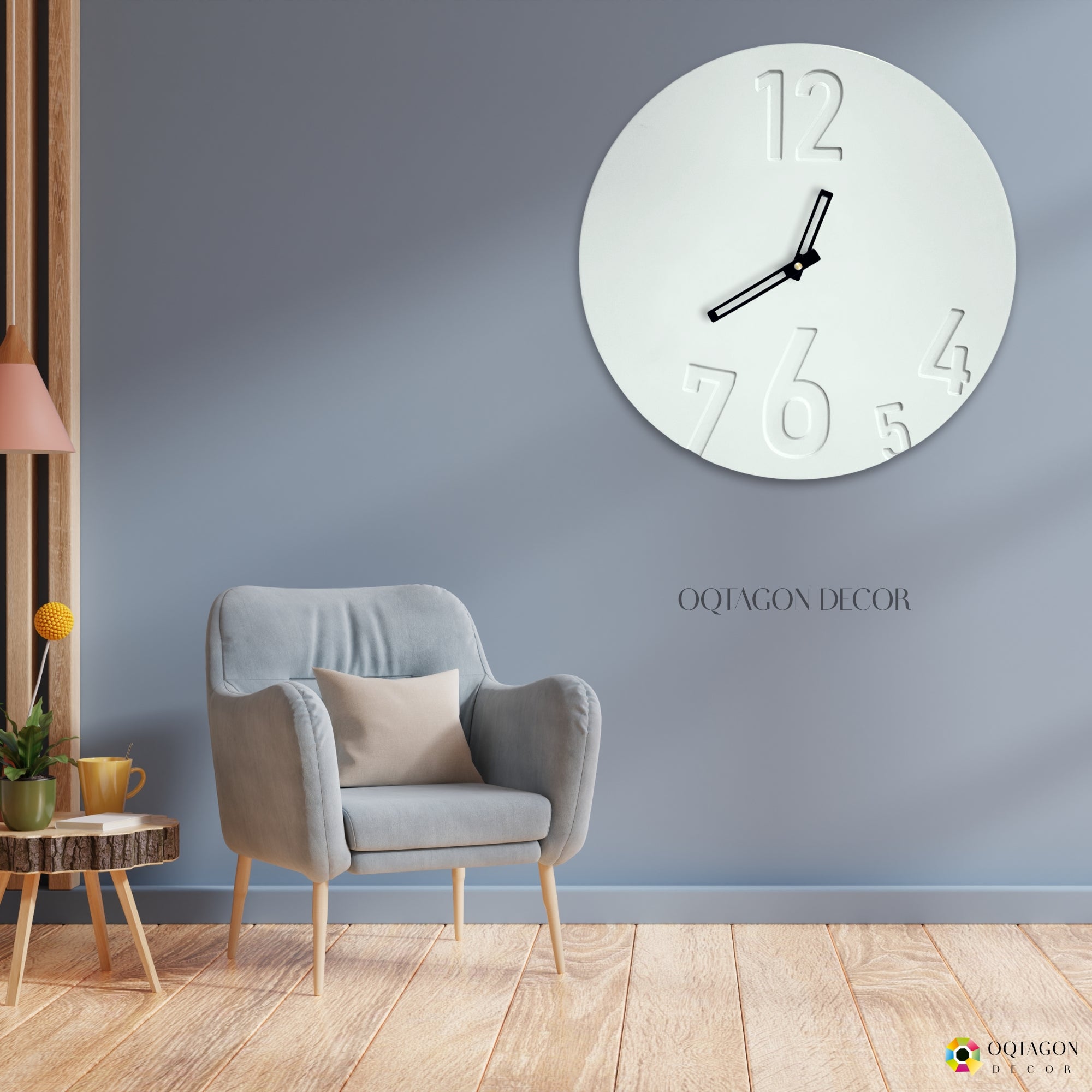 Numeris Depth Wall Clock