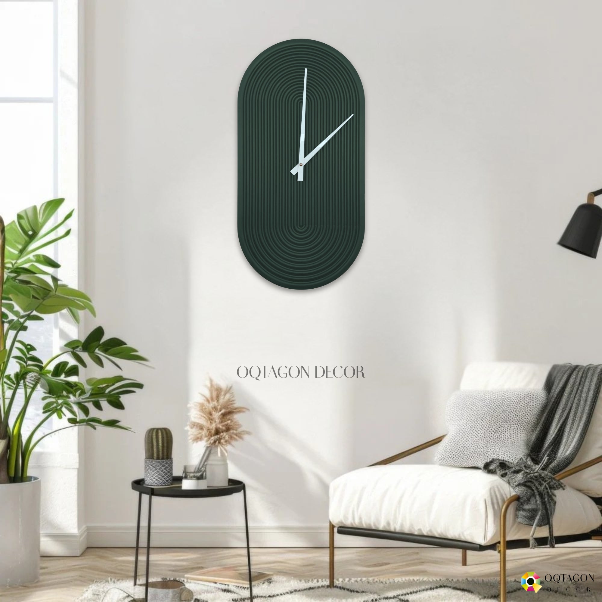 Timeless Arch - Art-Inspired wall clock
