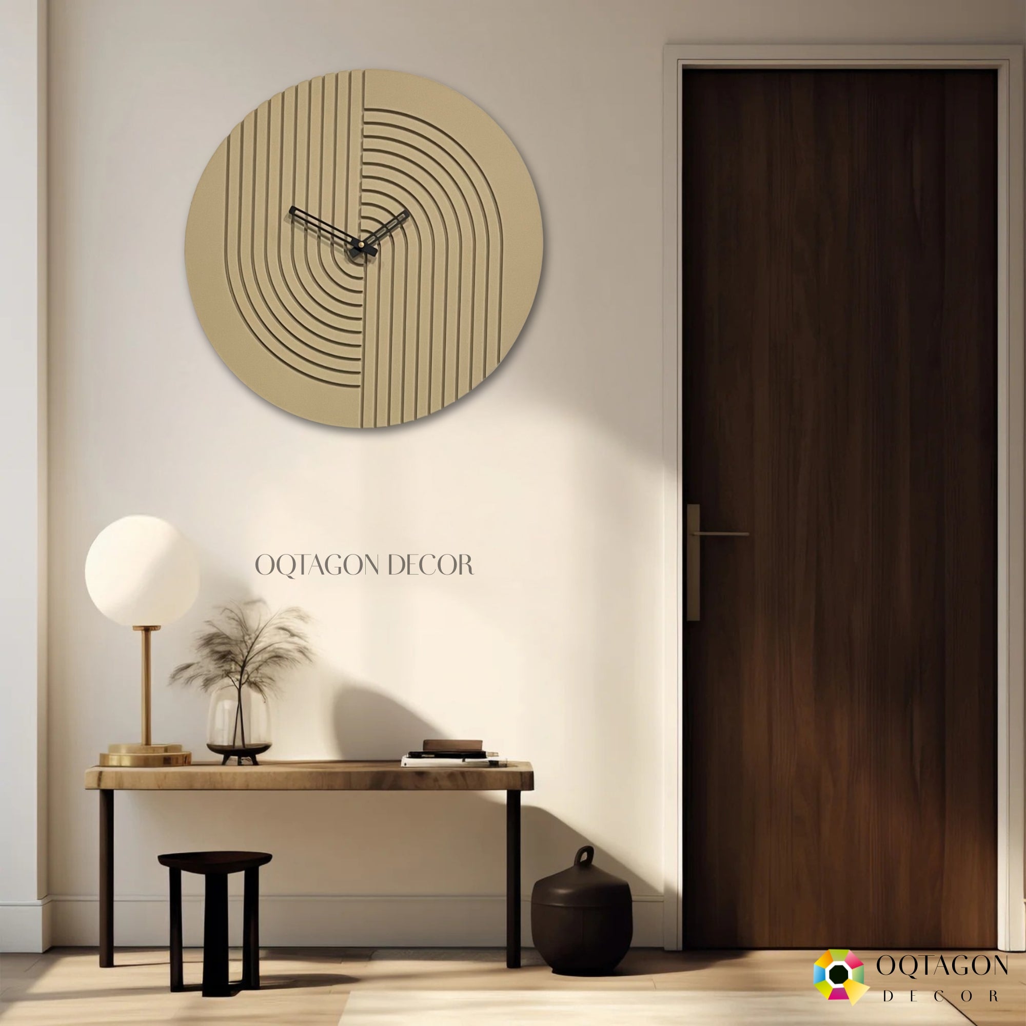 Ripples of Time – Contemporary Designer Wall Clock