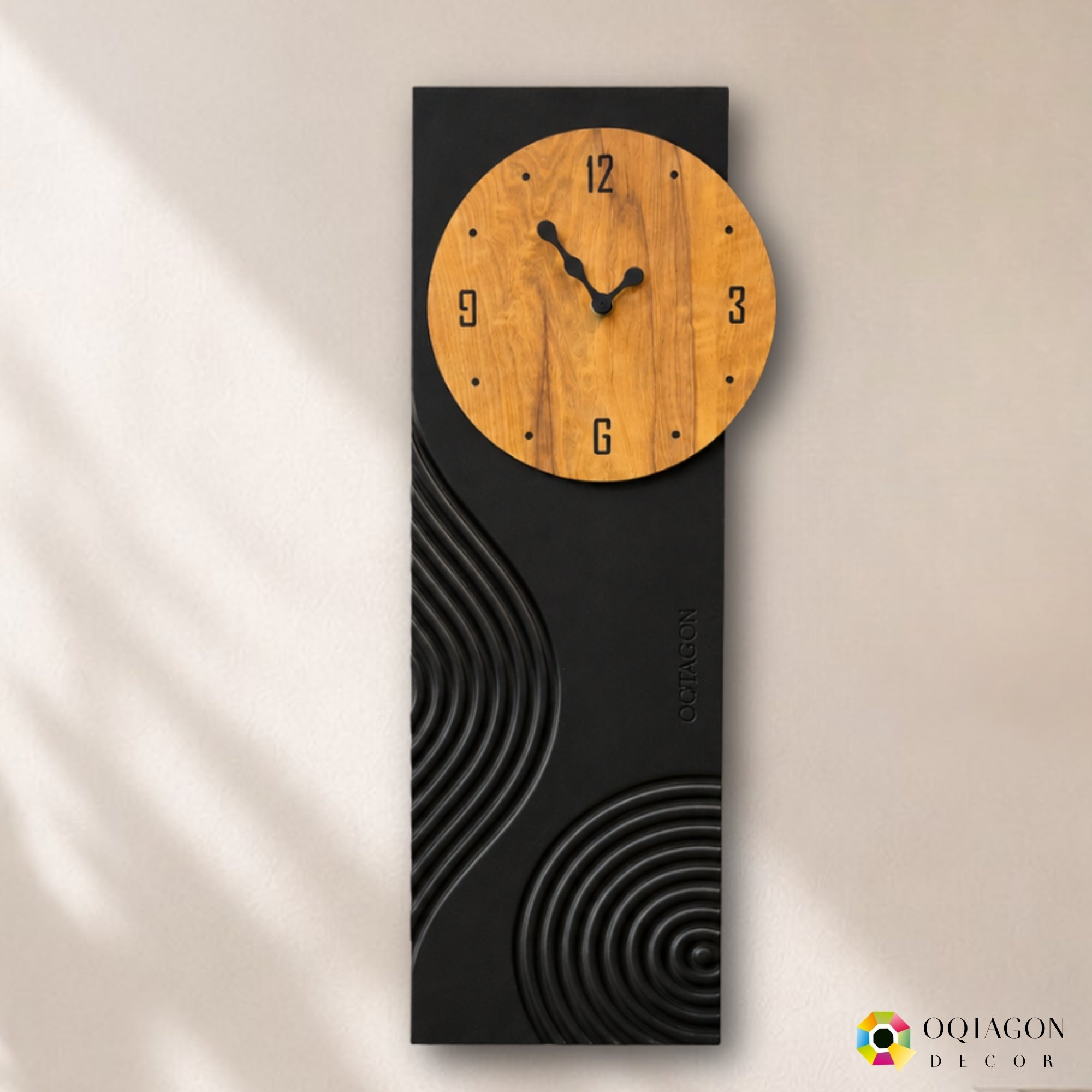 Flowing Wave - Designer Wall Clock