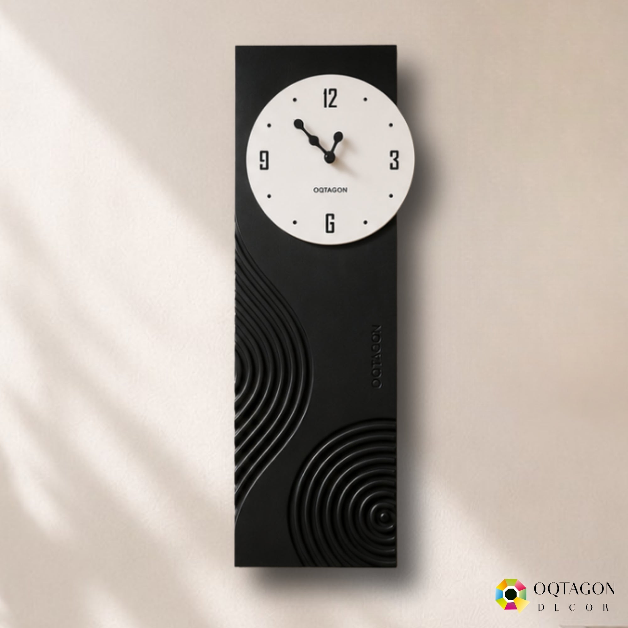 Flowing Wave - Designer Wall Clock