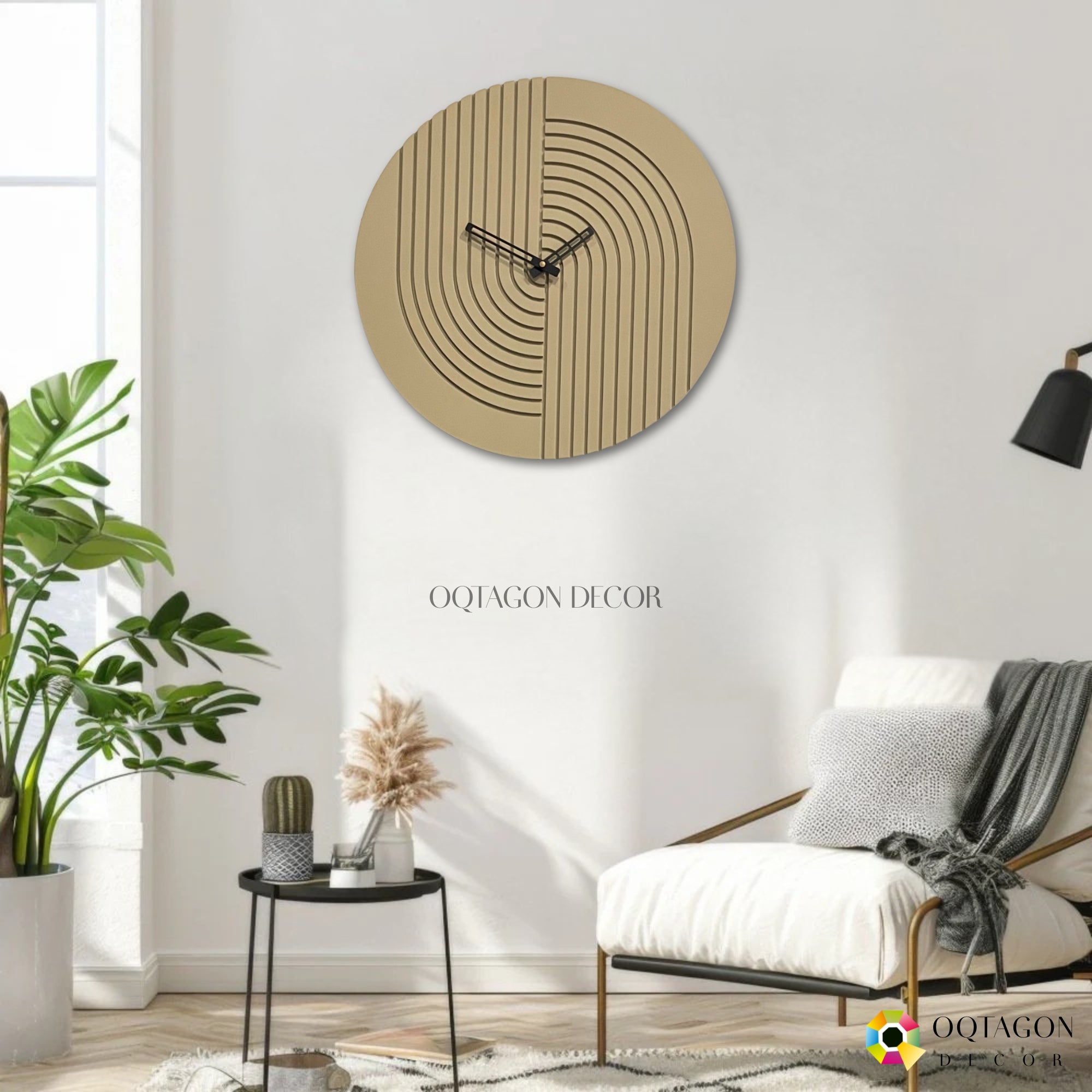 Ripples of Time – Contemporary Designer Wall Clock