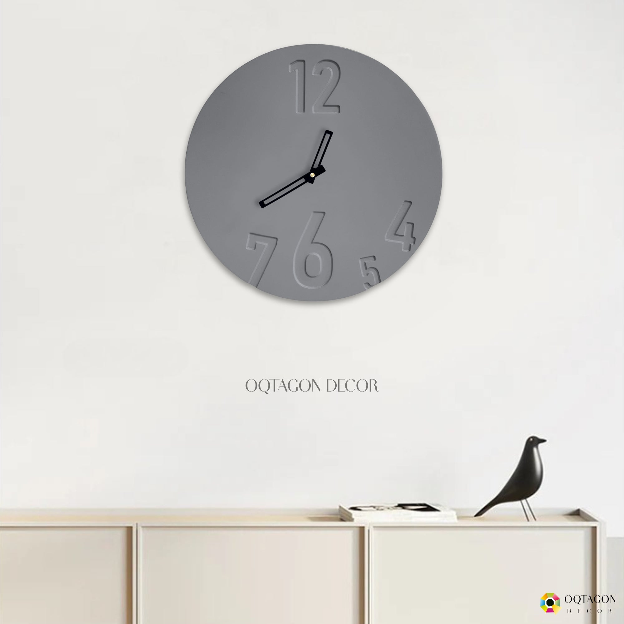 Numeris Depth Wall Clock