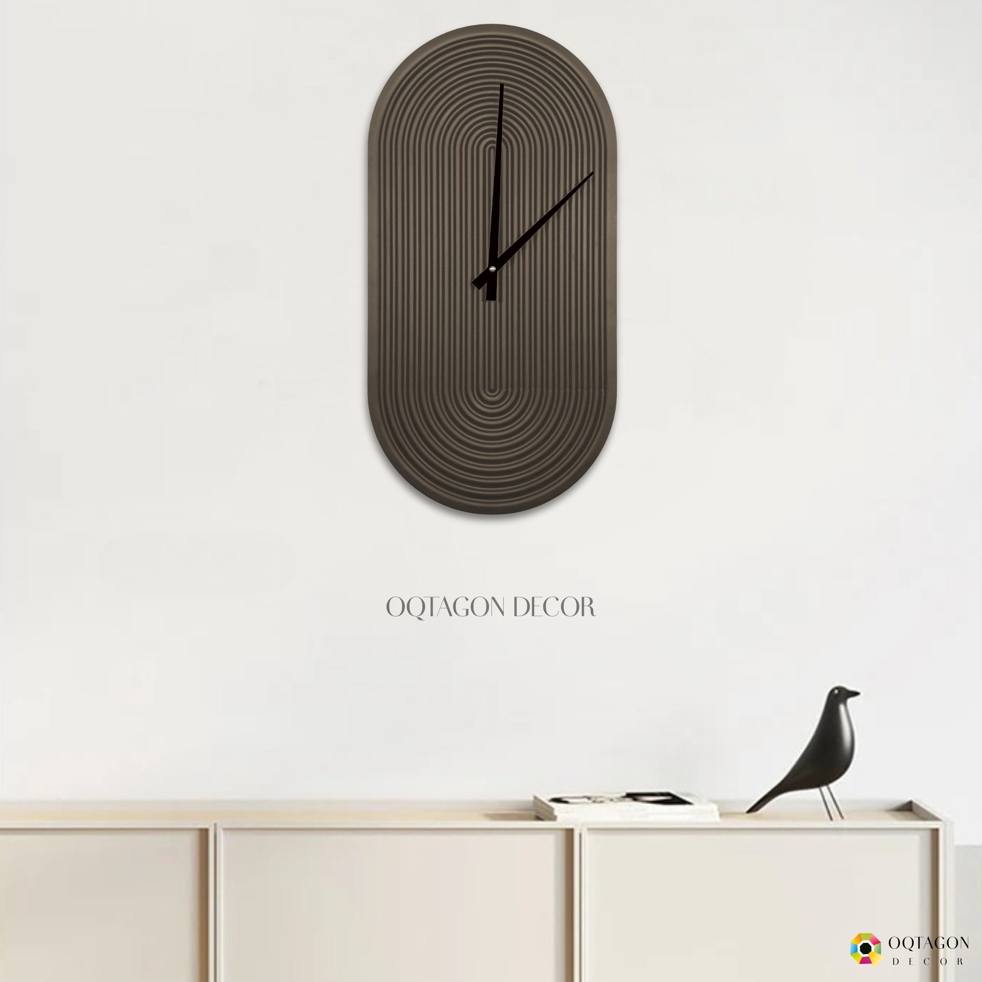 Timeless Arch - Art-Inspired wall clock