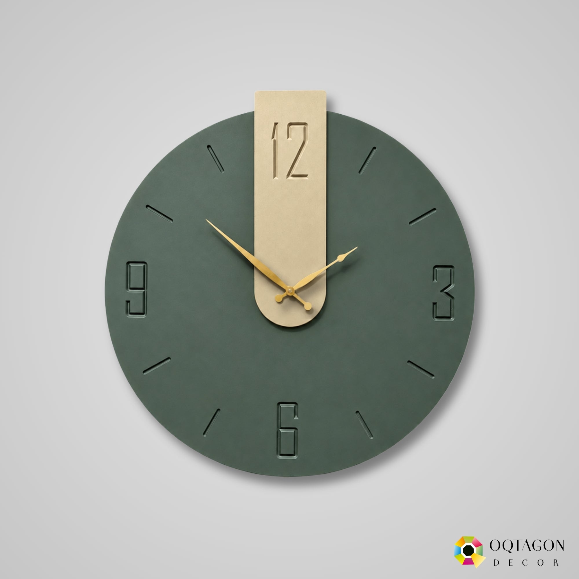 Midnight Gold – Luxury Wall Clock