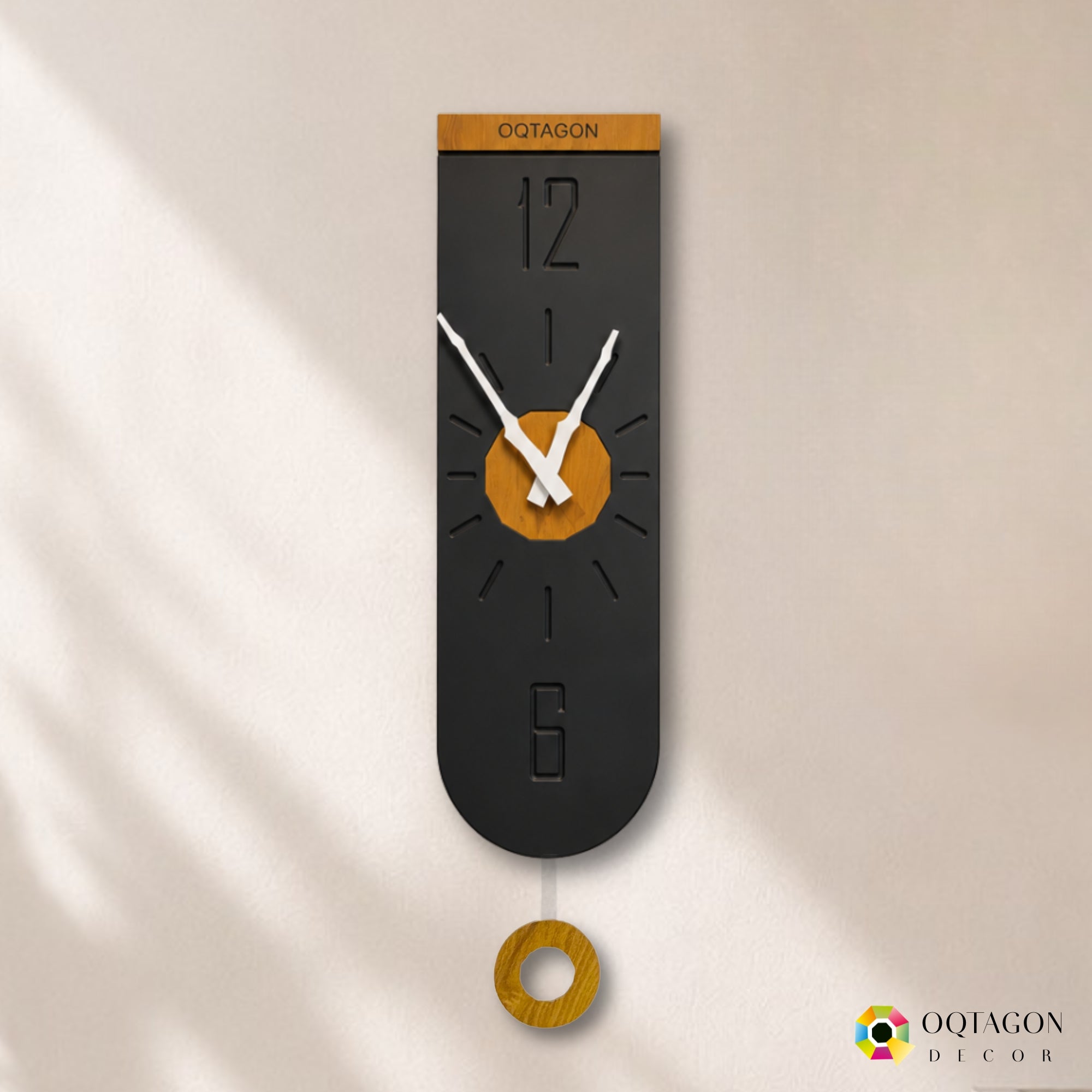 Vectora - Designer Pendulum Wall Clock