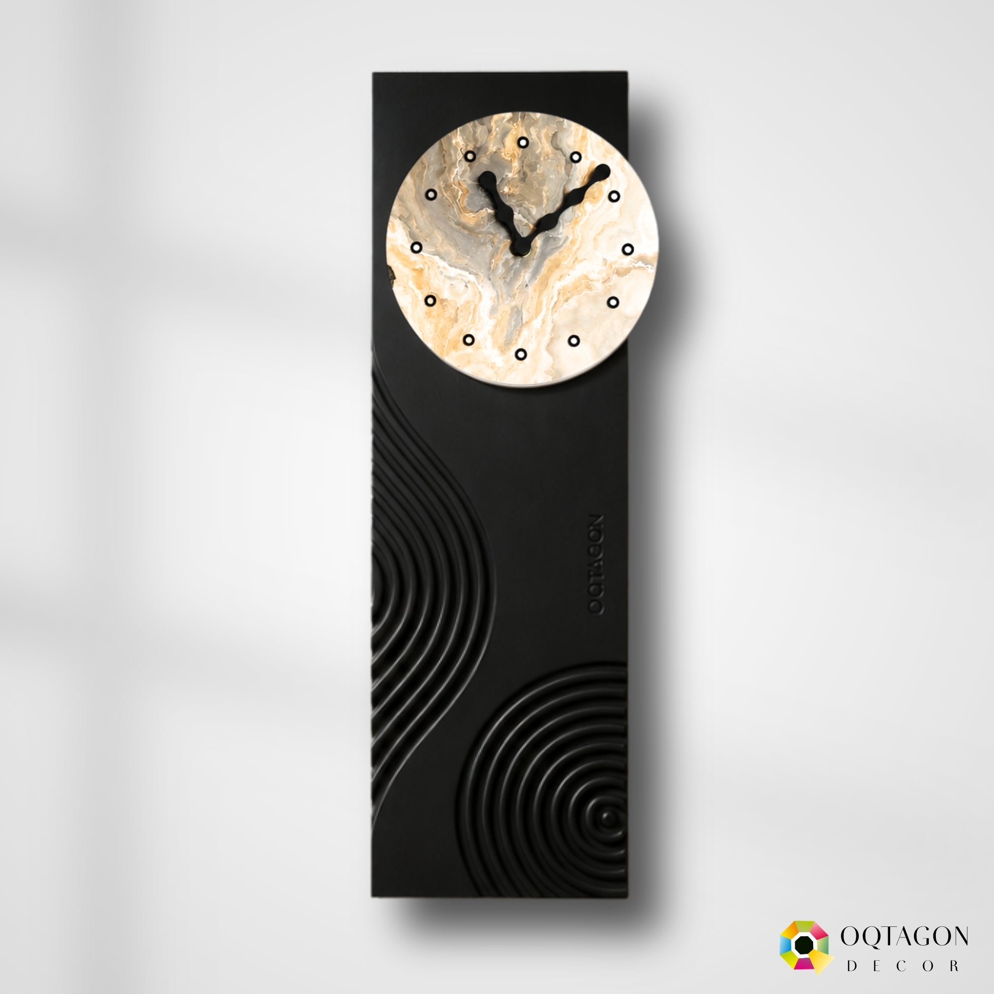 Flowing Wave - Designer Wall Clock
