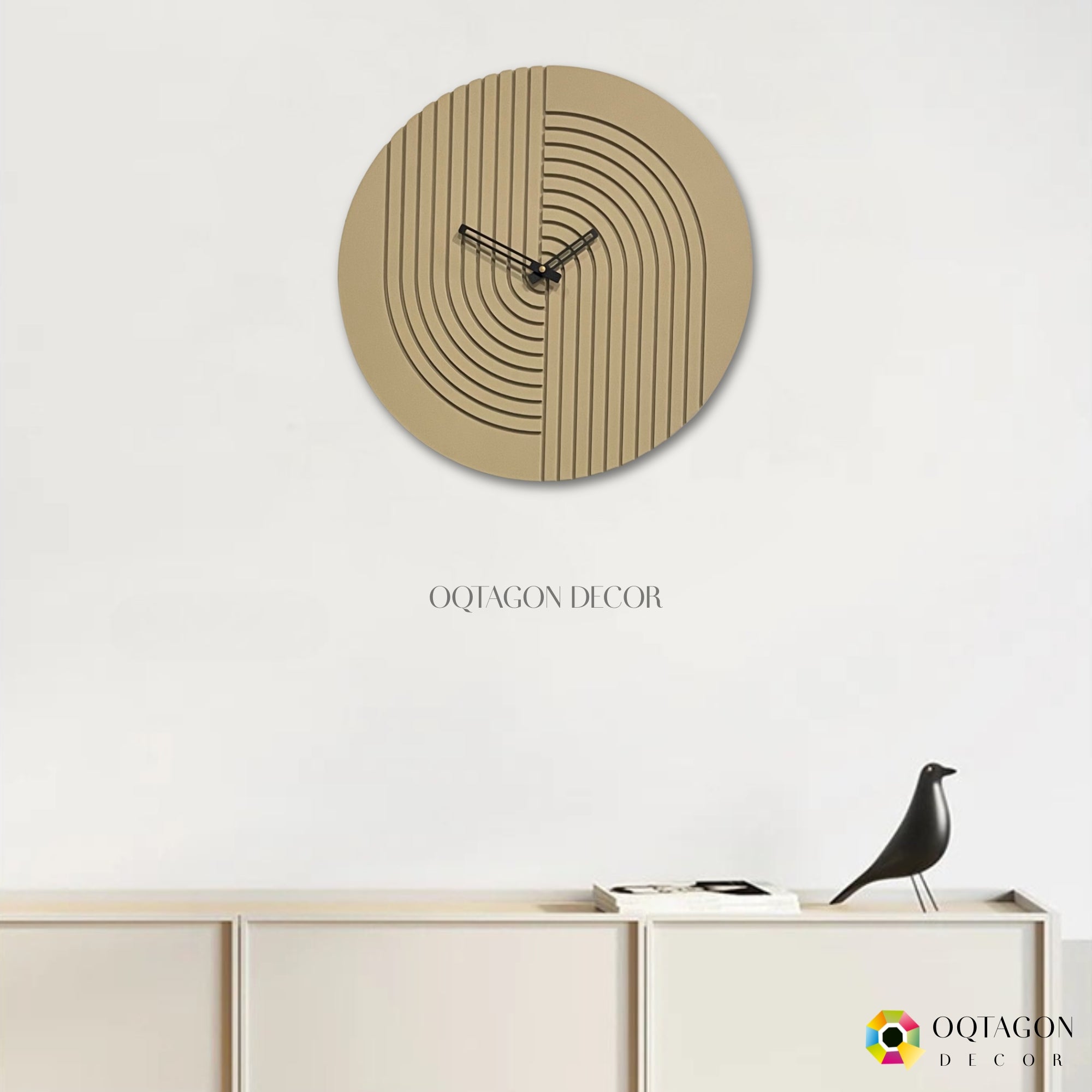 Ripples of Time – Contemporary Designer Wall Clock
