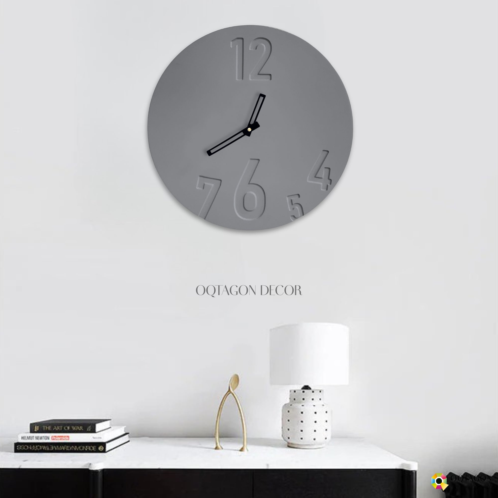 Numeris Depth Wall Clock