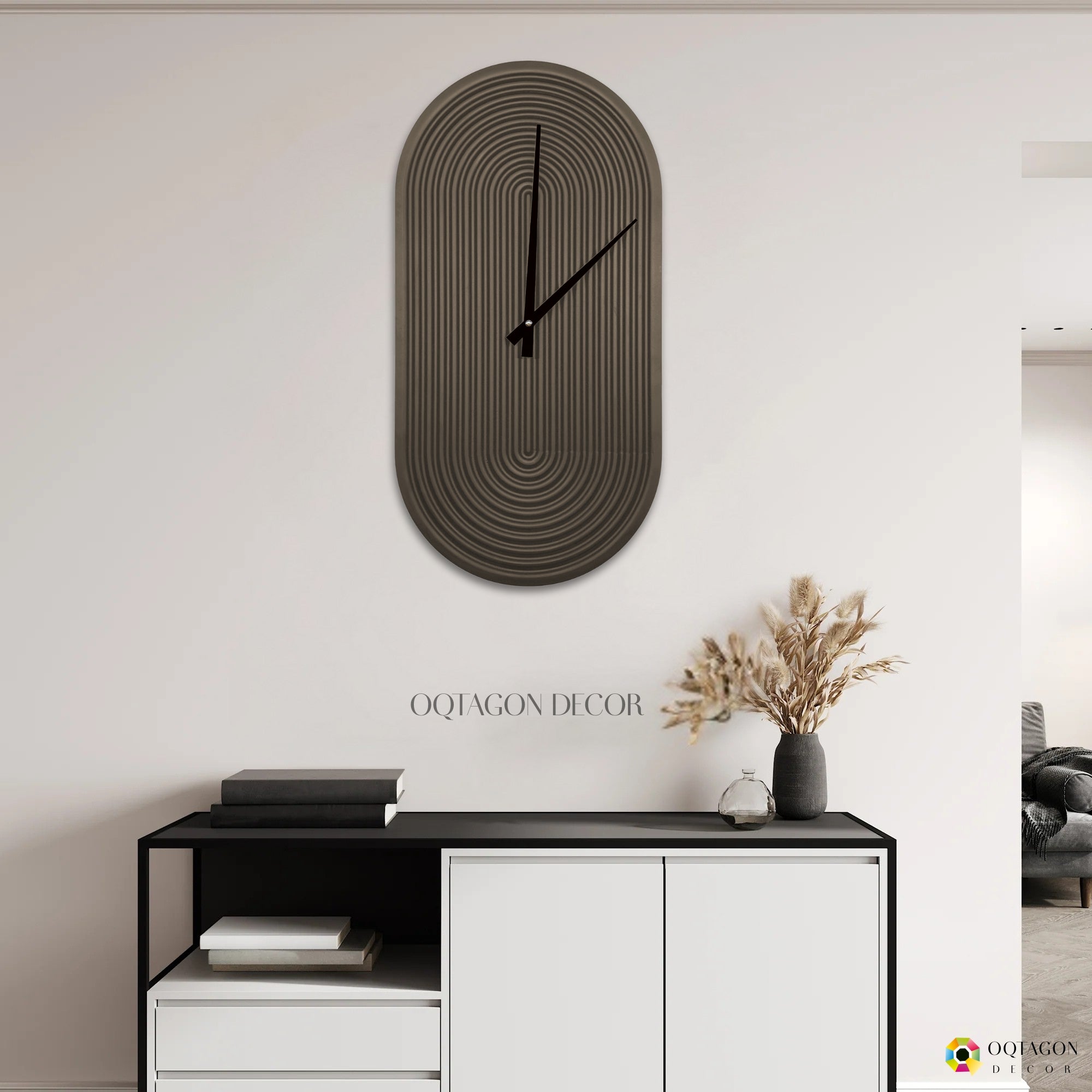 Timeless Arch - Art-Inspired wall clock