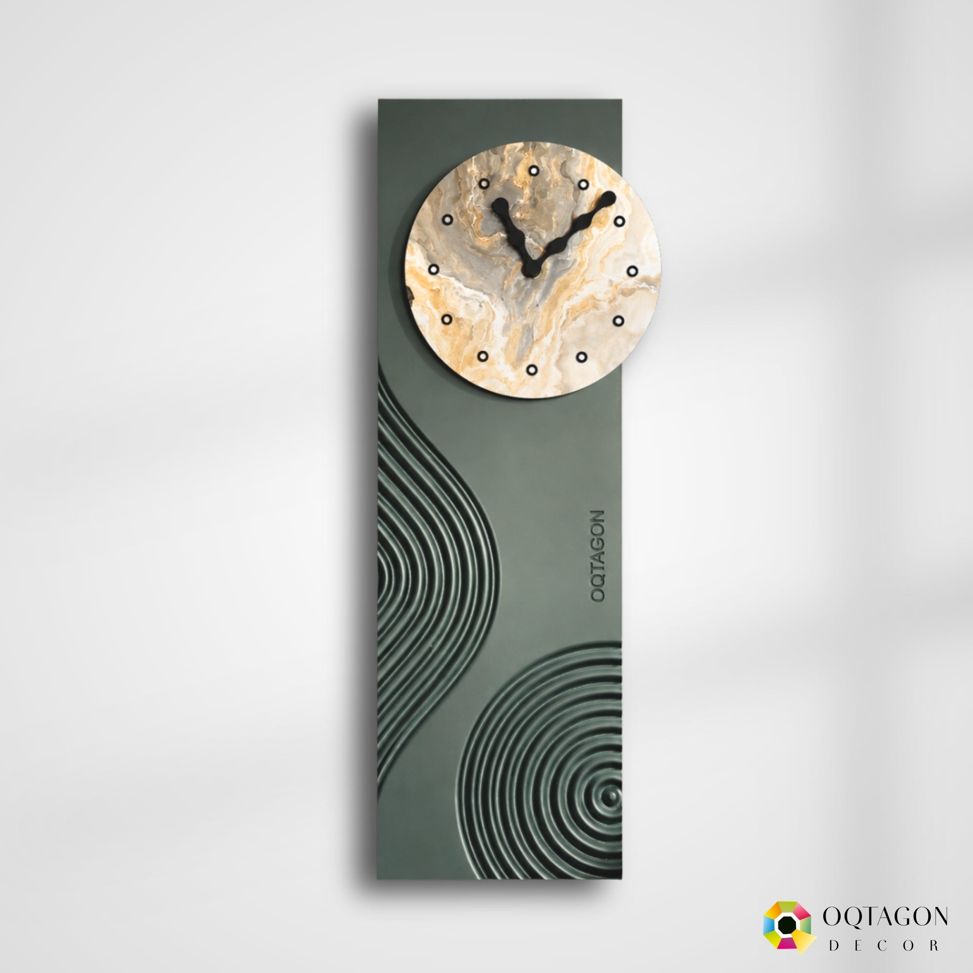 Flowing Wave - Designer Wall Clock