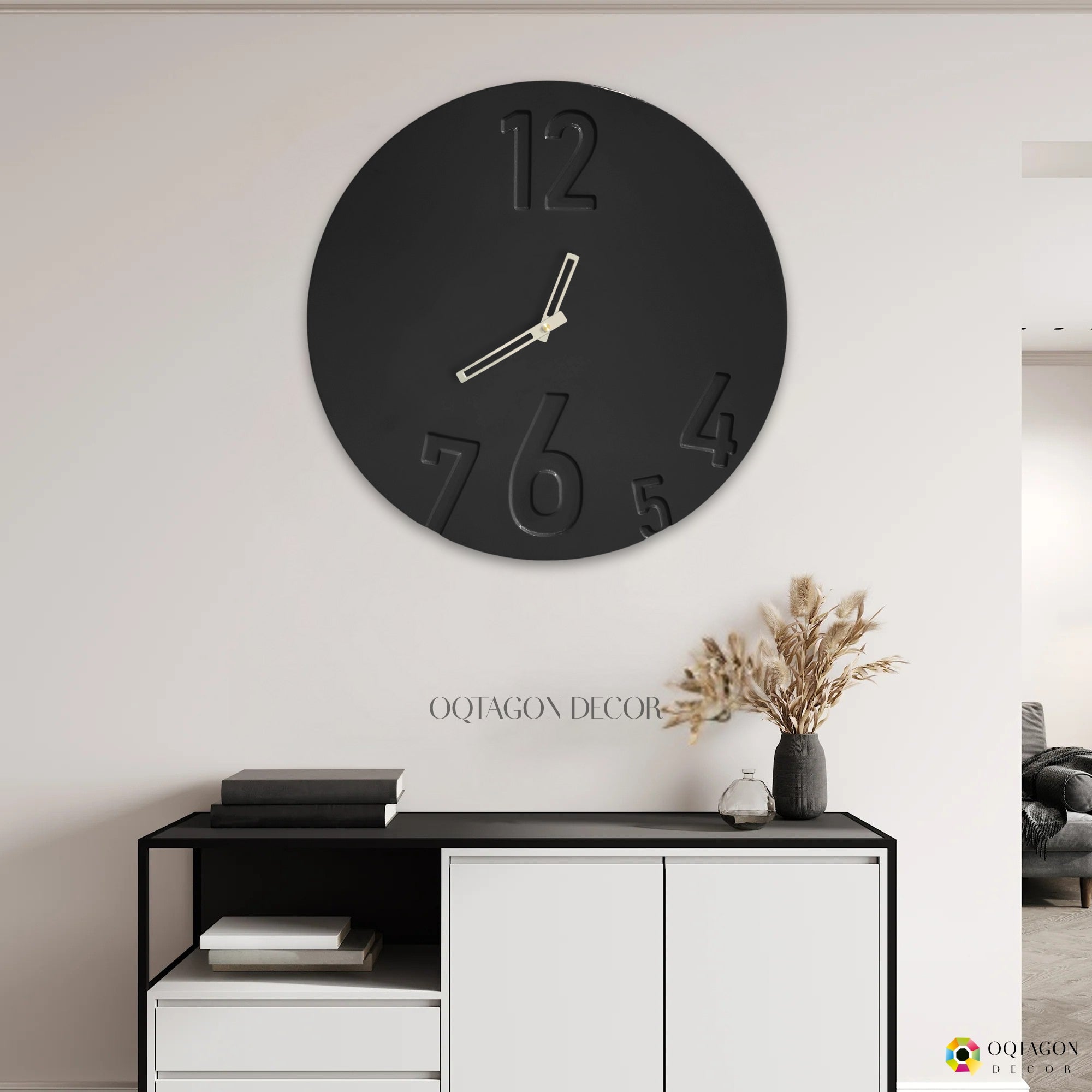 Numeris Depth Wall Clock