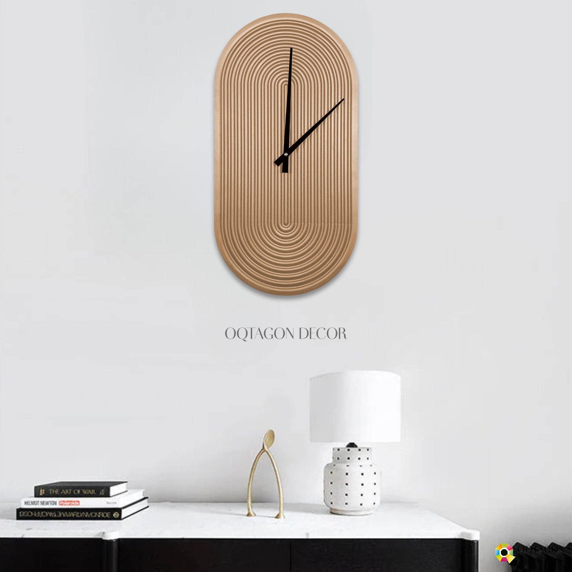 Timeless Arch - Art-Inspired wall clock